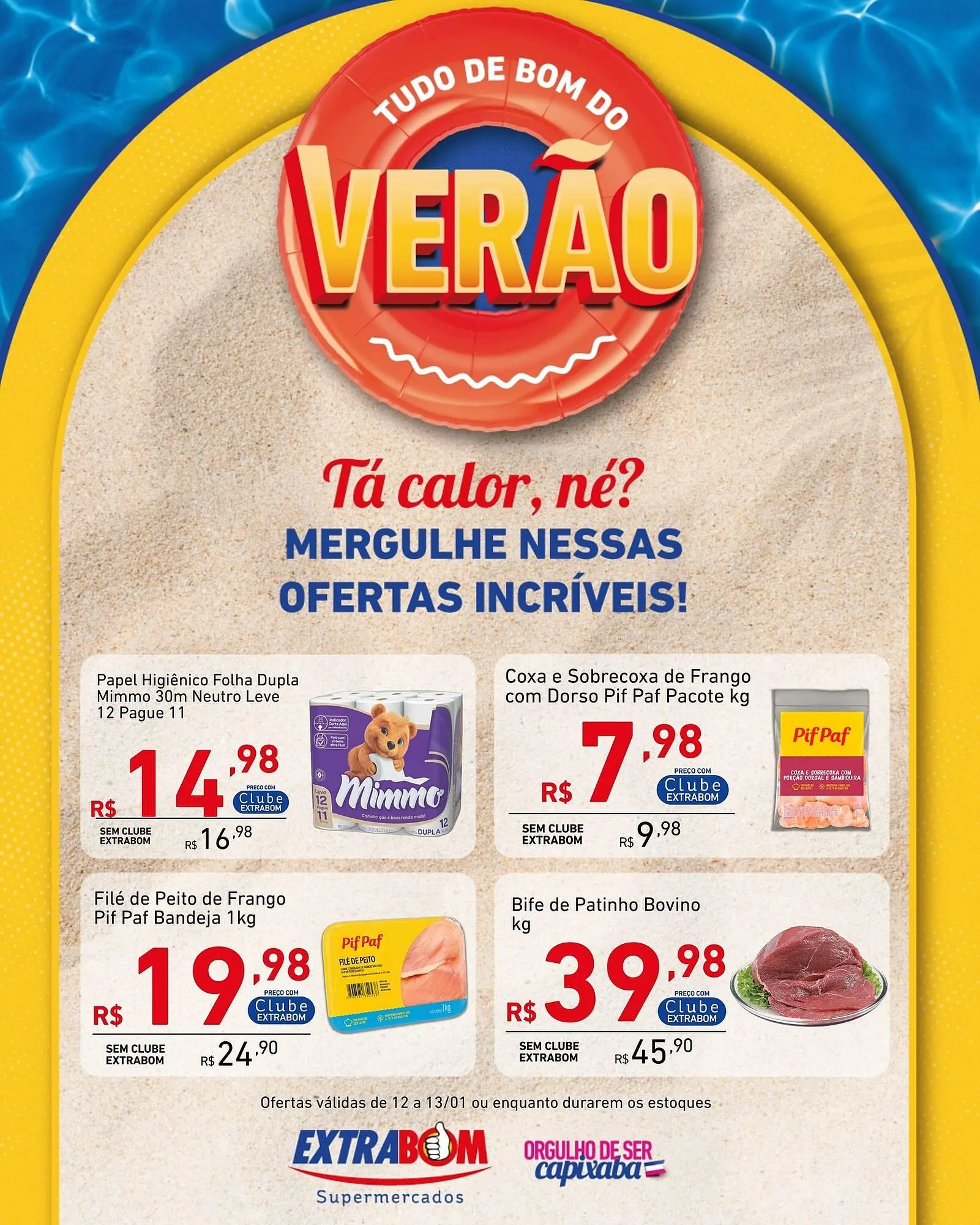 Encarte de Catálogo Extrabom Supermercados 12 de janeiro até 13 de janeiro 2026 - Pagina 2