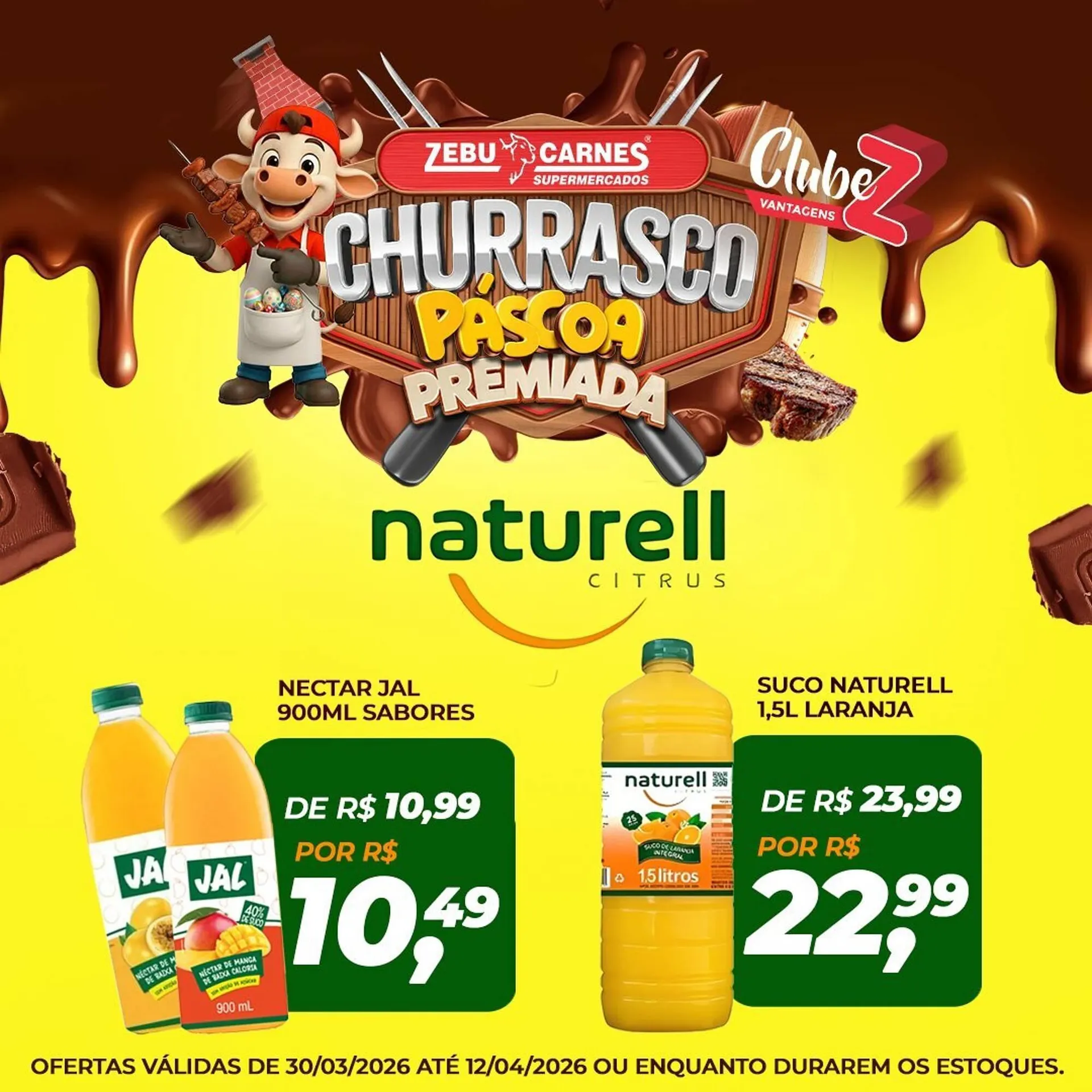 Encarte de Catálogo Zebu Carnes Supermercados 5 de abril até 12 de abril 2026 - Pagina 2