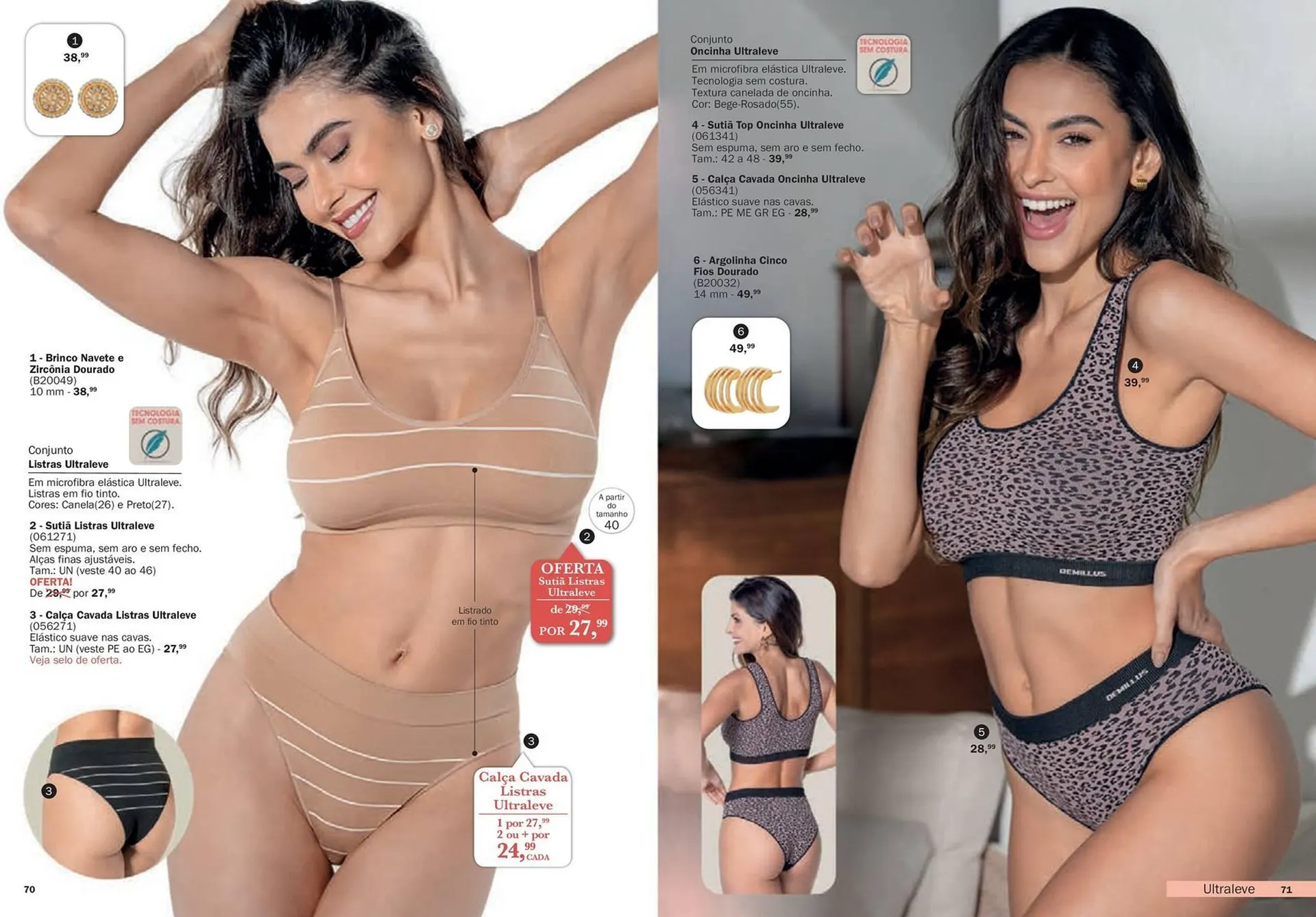 Encarte de Catálogo DeMillus 4 de fevereiro até 30 de abril 2026 - Pagina 36