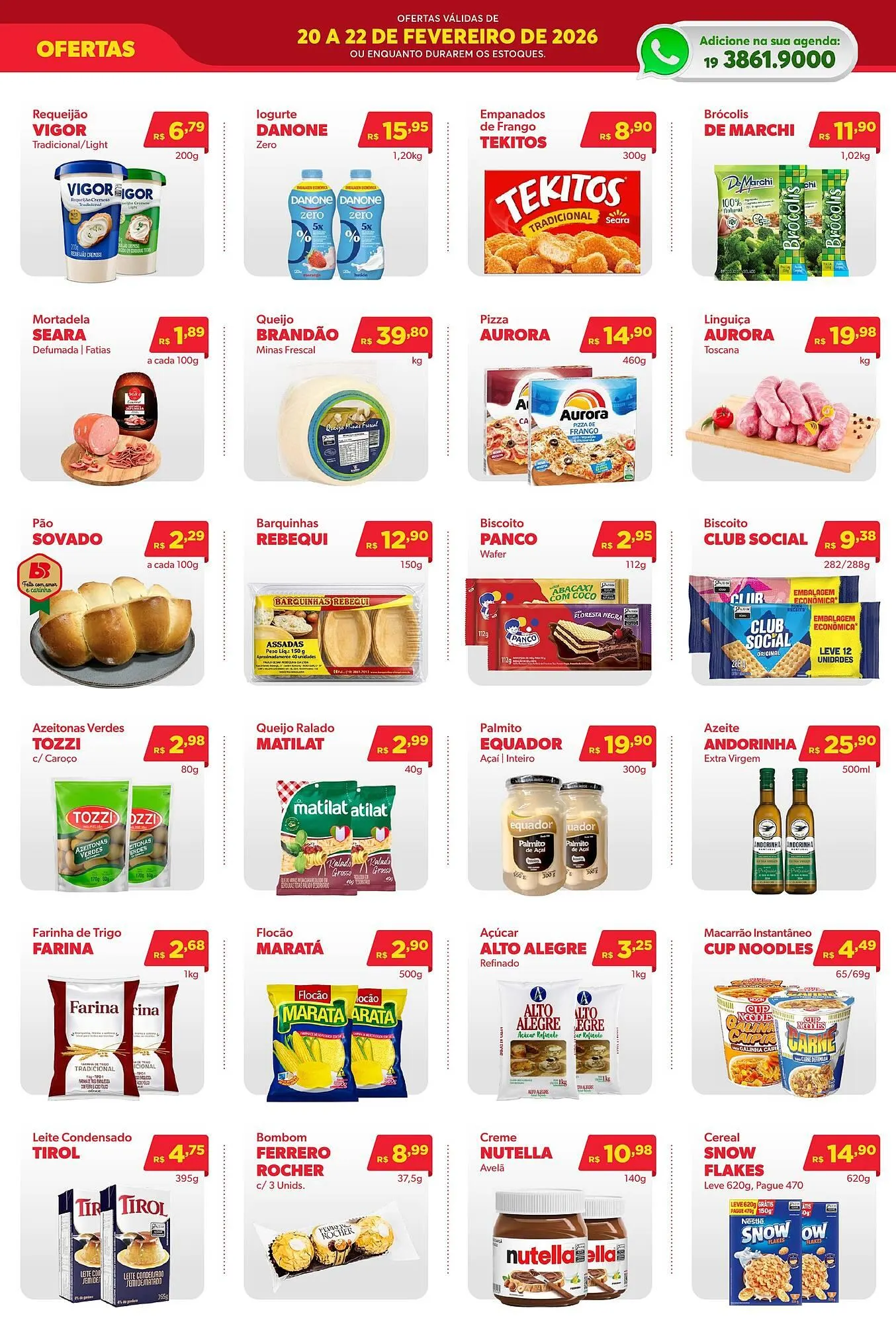 Encarte de Catálogo Big Bom Supermercados 20 de fevereiro até 22 de fevereiro 2026 - Pagina 3