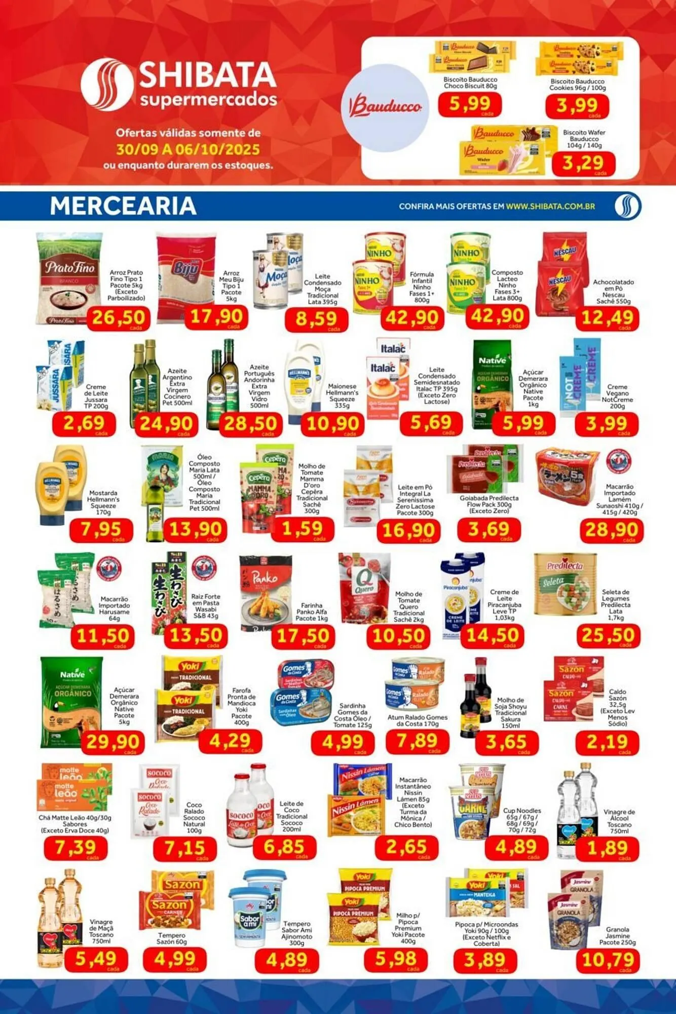 Encarte de Folheto Shibata Supermercados 30 de setembro até 6 de outubro 2025 - Pagina 2
