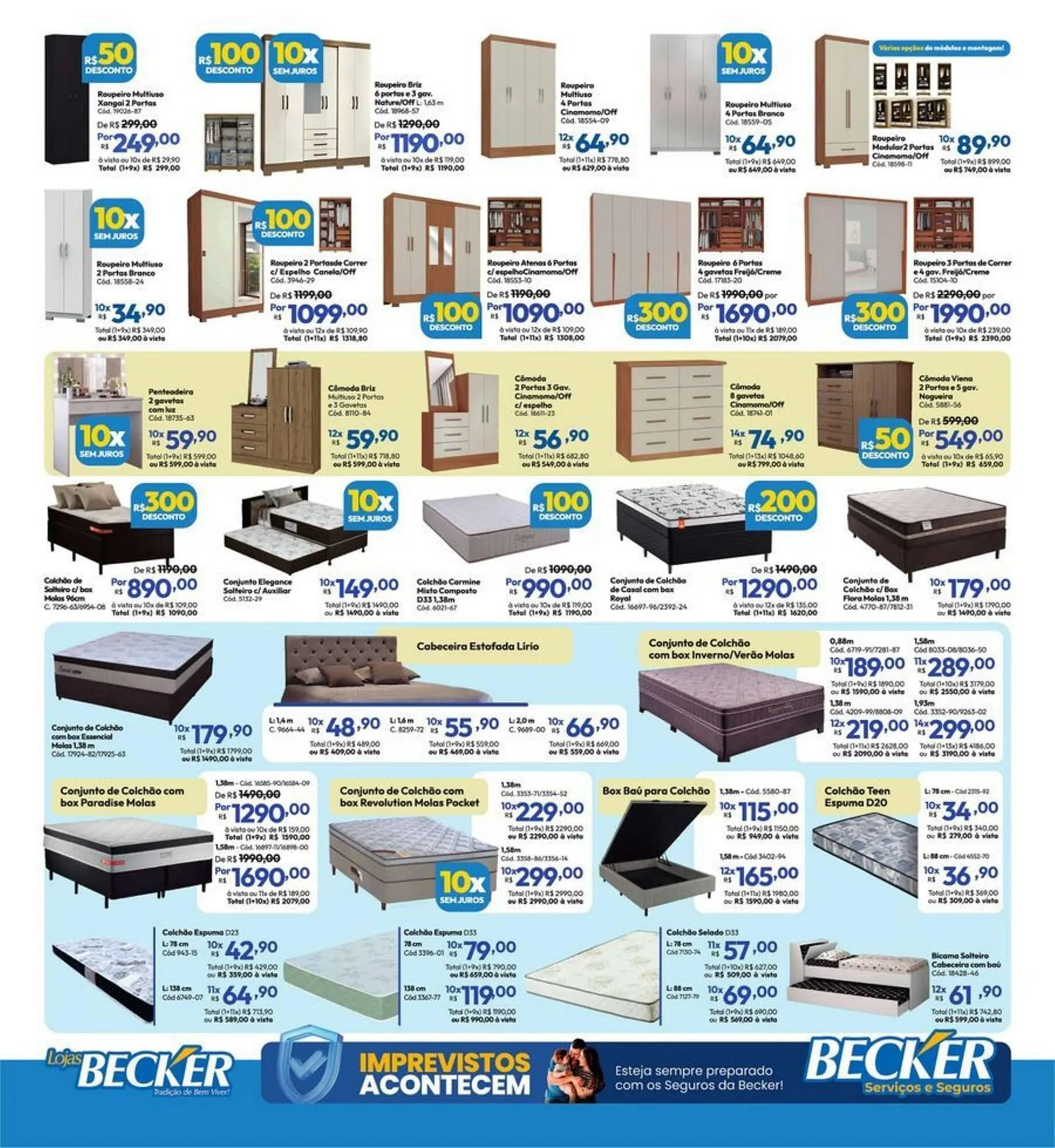Encarte de Folheto Lojas Becker 24 de março até 31 de março 2026 - Pagina 10