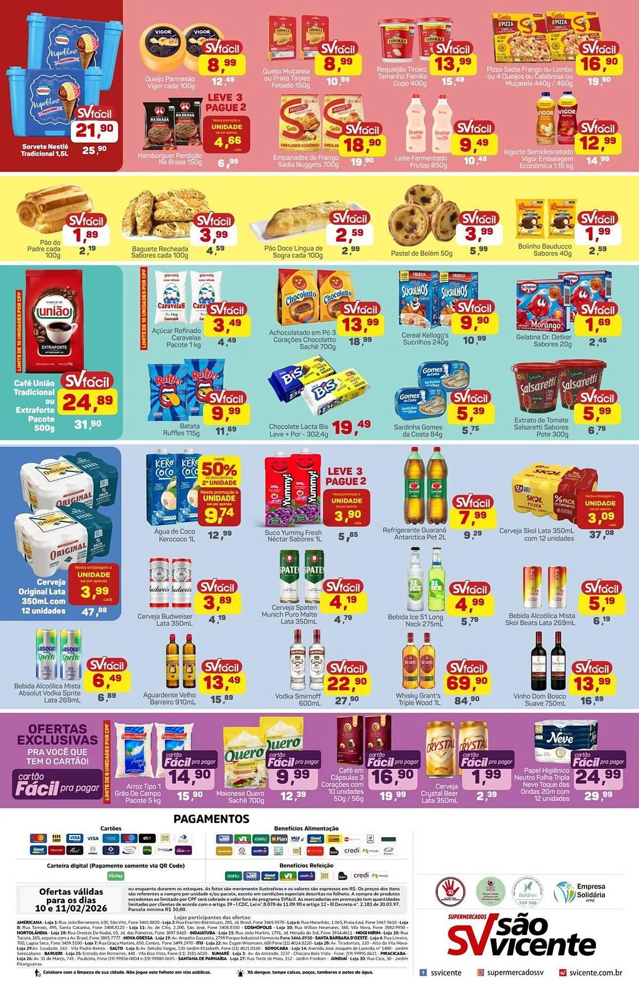 Encarte de Catálogo Supermercados São Vicente 10 de fevereiro até 11 de fevereiro 2026 - Pagina 2