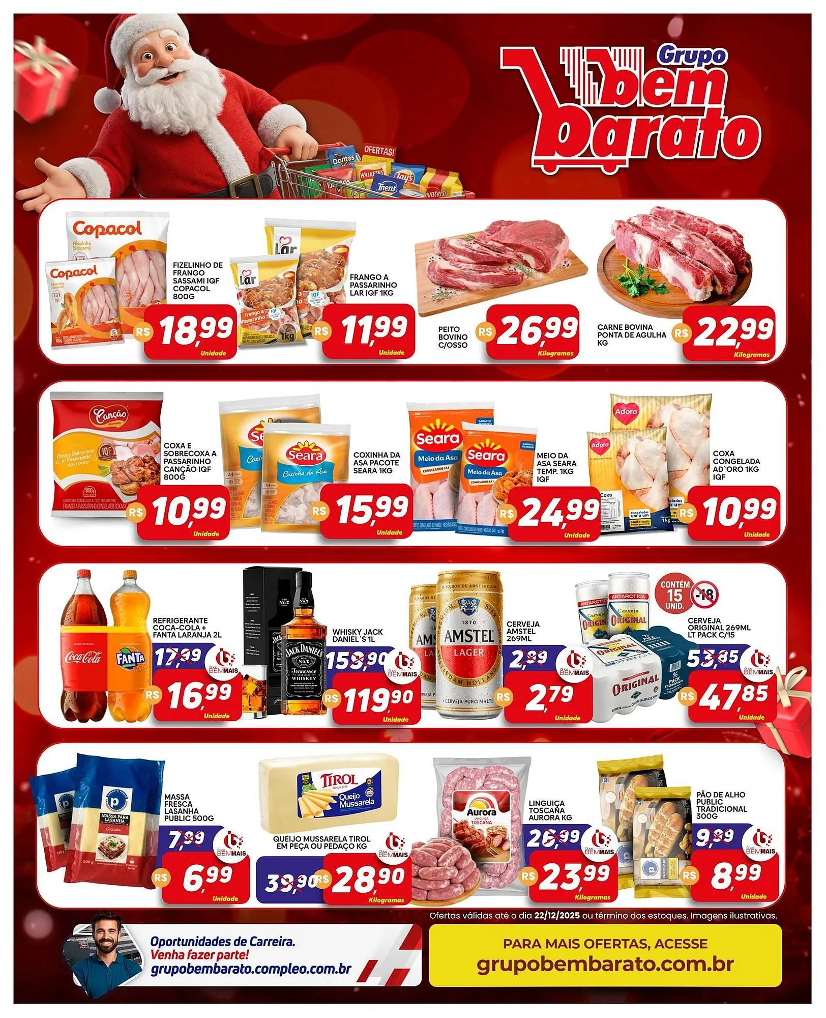 Encarte de Catálogo Supermercado Bem Barato 16 de dezembro até 22 de dezembro 2025 - Pagina 2