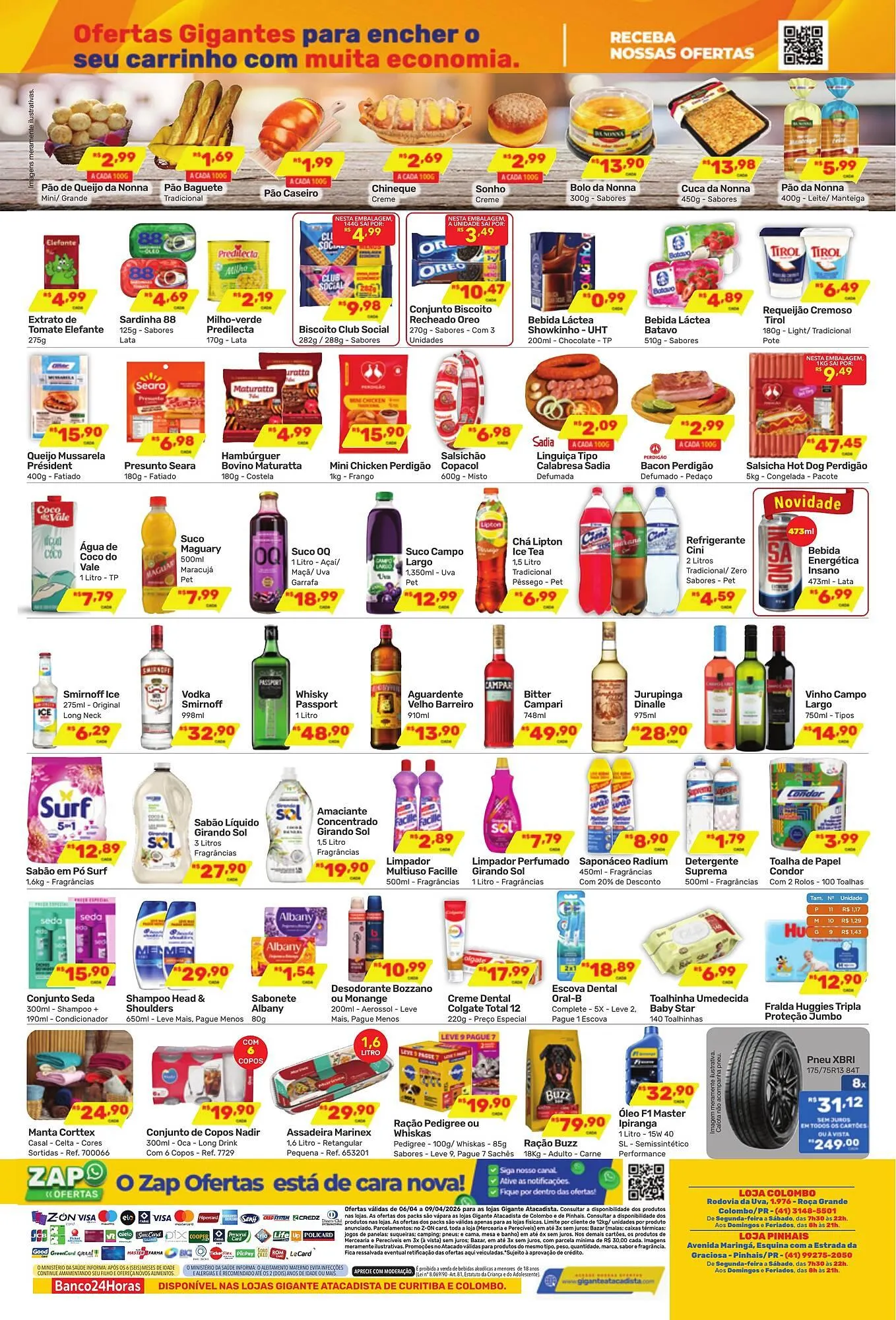 Encarte de Encarte Gigante Atacadista 7 de abril até 9 de abril 2026 - Pagina 2