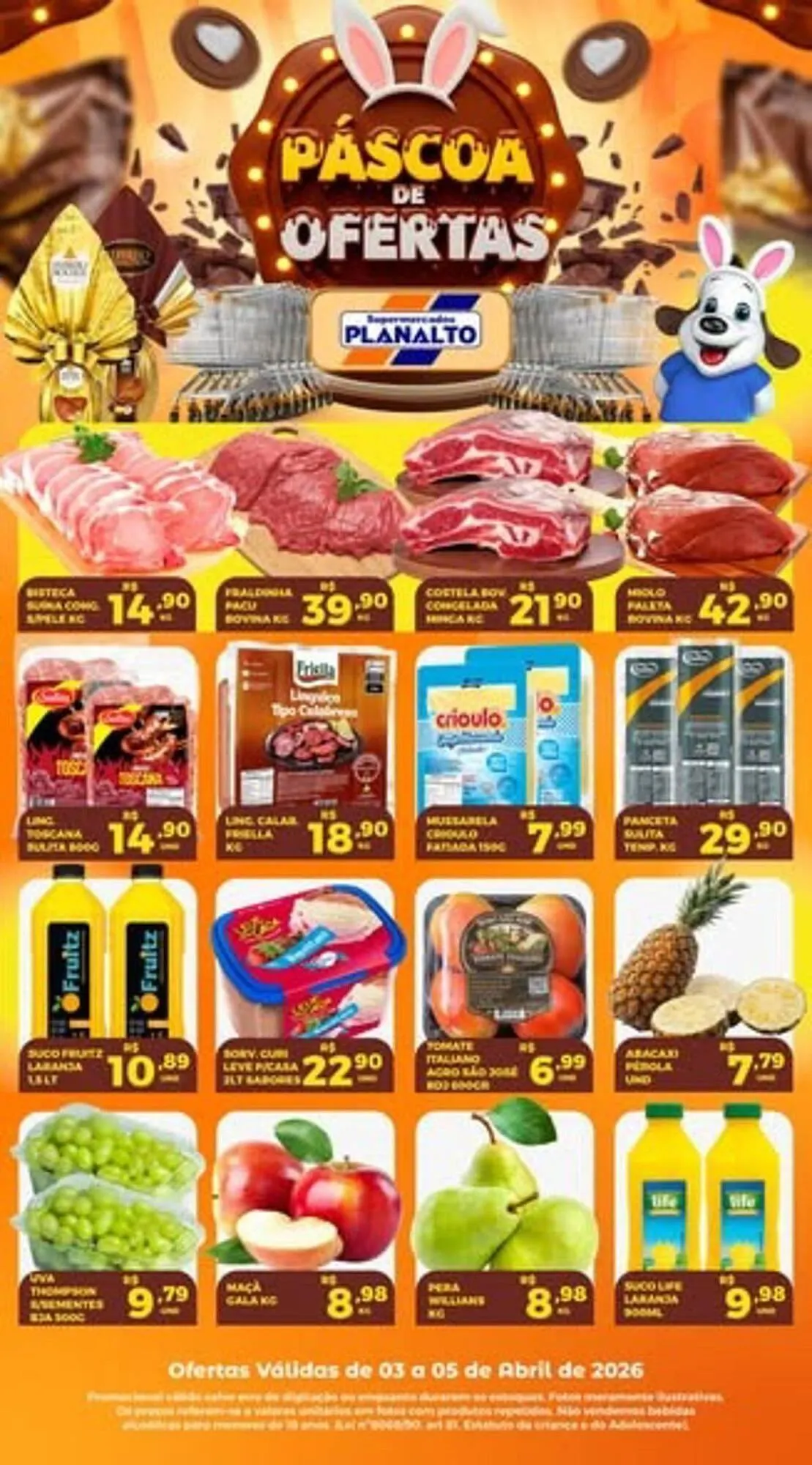 Encarte de Catálogo Supermercados Planalto 3 de abril até 5 de abril 2026 - Pagina 2