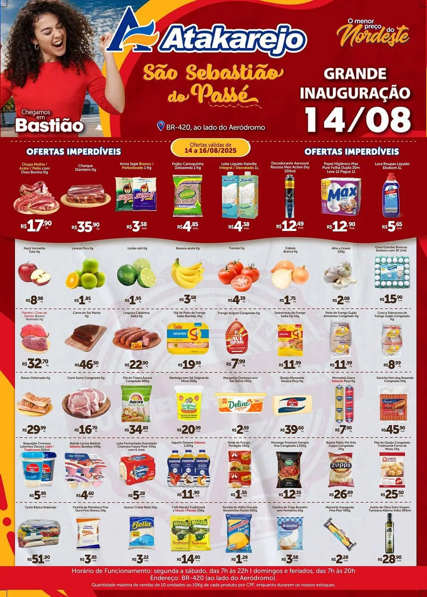 Encarte de Catálogo Atakarejo 14 de agosto até 16 de agosto 2025 - Pagina 1