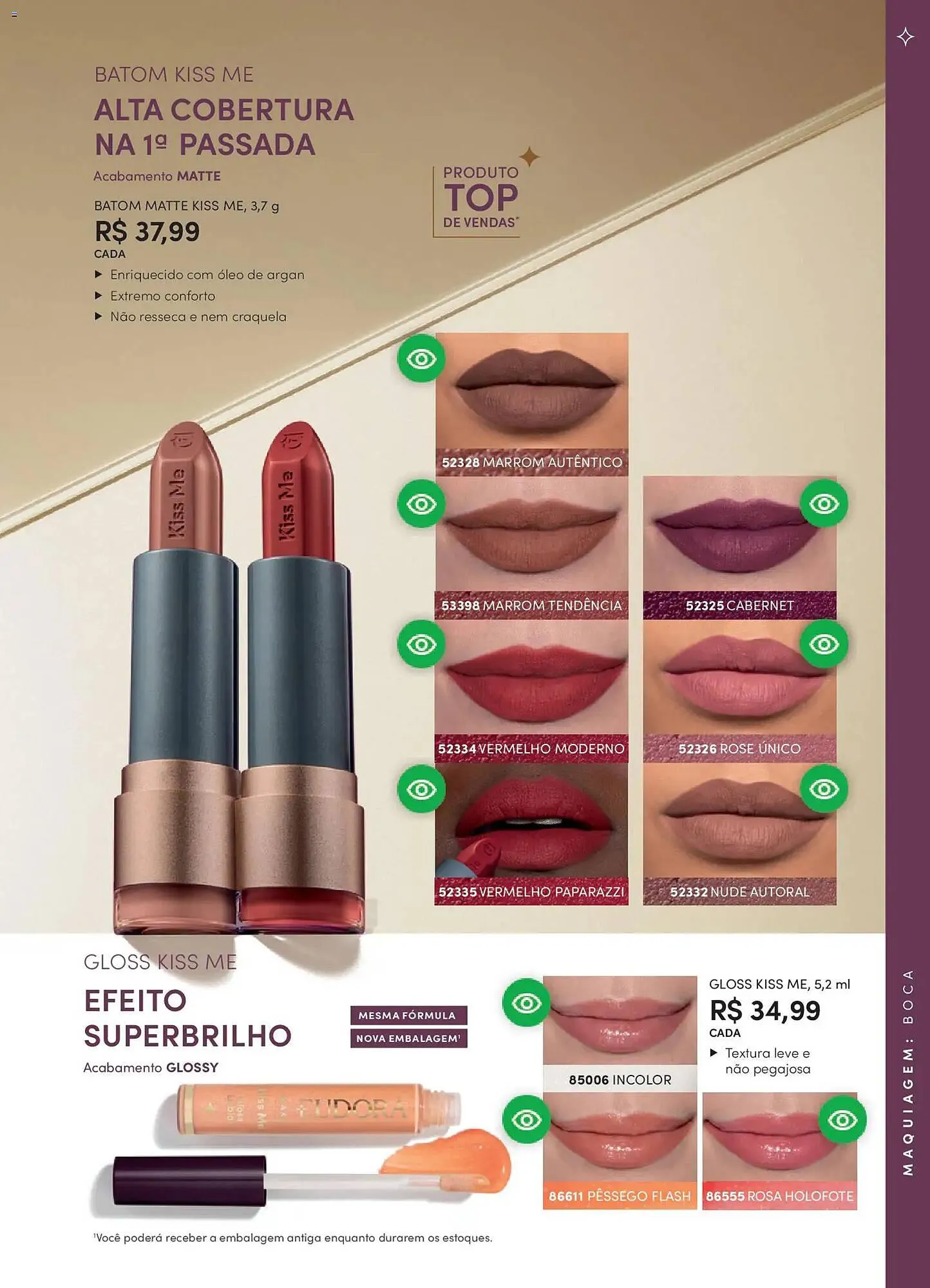 Encarte de Catálogo Eudora 23 de abril até 15 de junho 2026 - Pagina 77