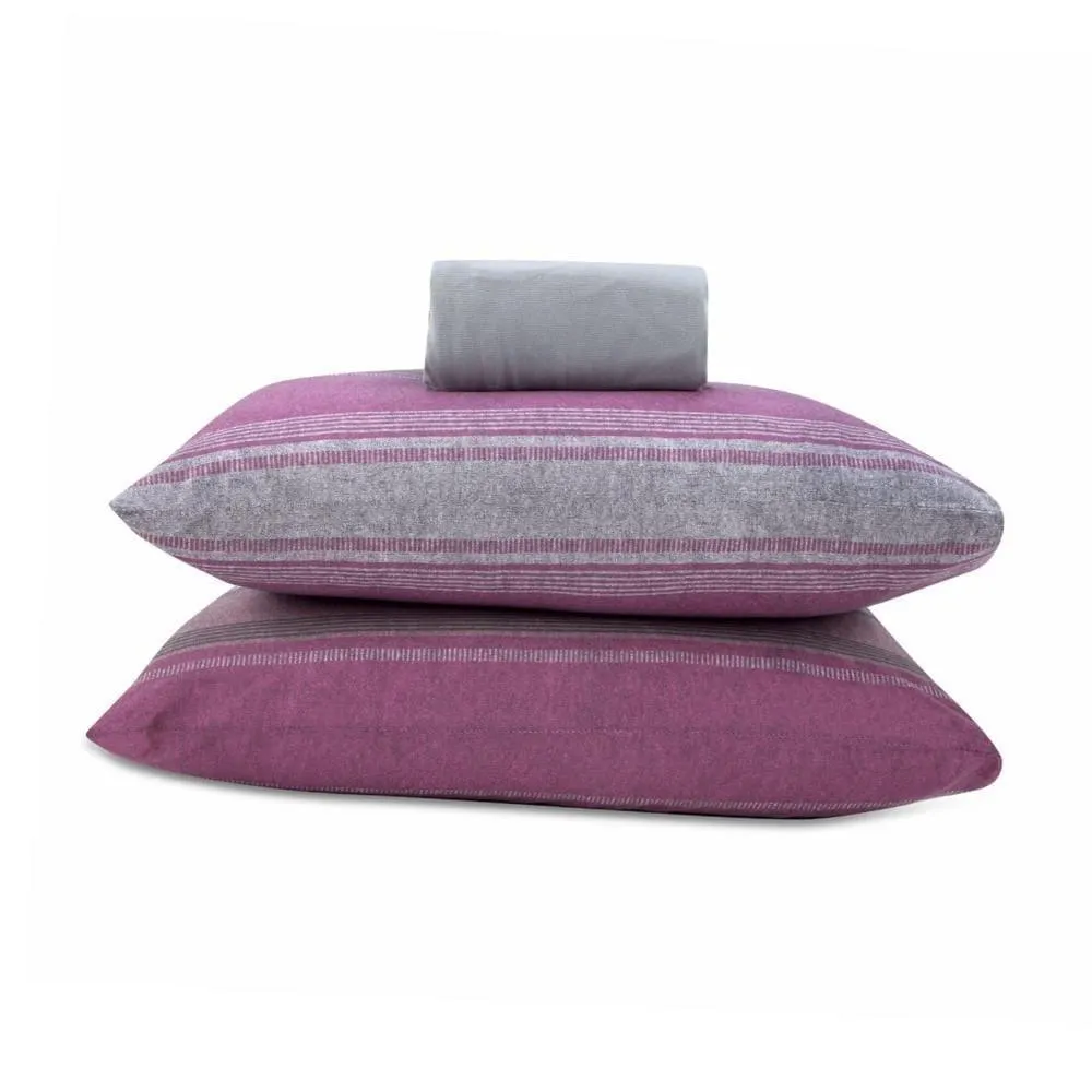 Jogo De Cama Queen Malha Solecasa Havan Casa 3 Pçs - Thor Rosa