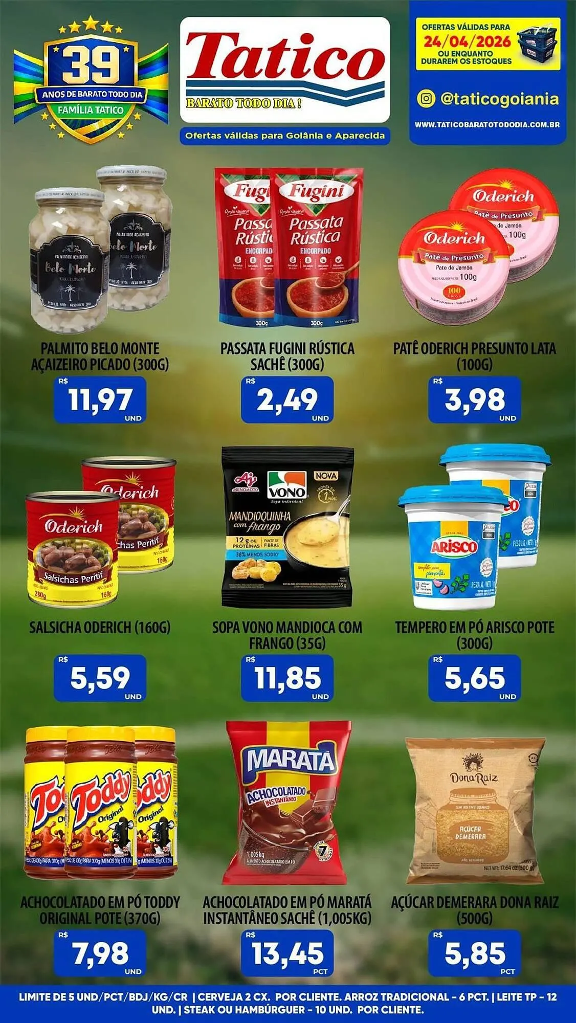 Encarte de Tabloide Tatico 24 de abril até 24 de abril 2026 - Pagina 5