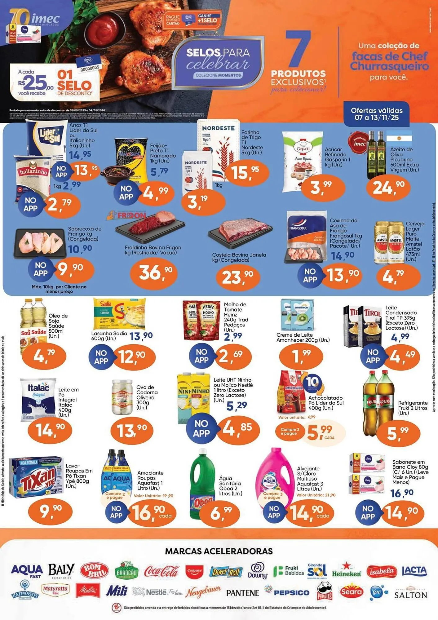 Encarte de Catálogo Imec Supermercados 7 de novembro até 13 de novembro 2025 - Pagina 1