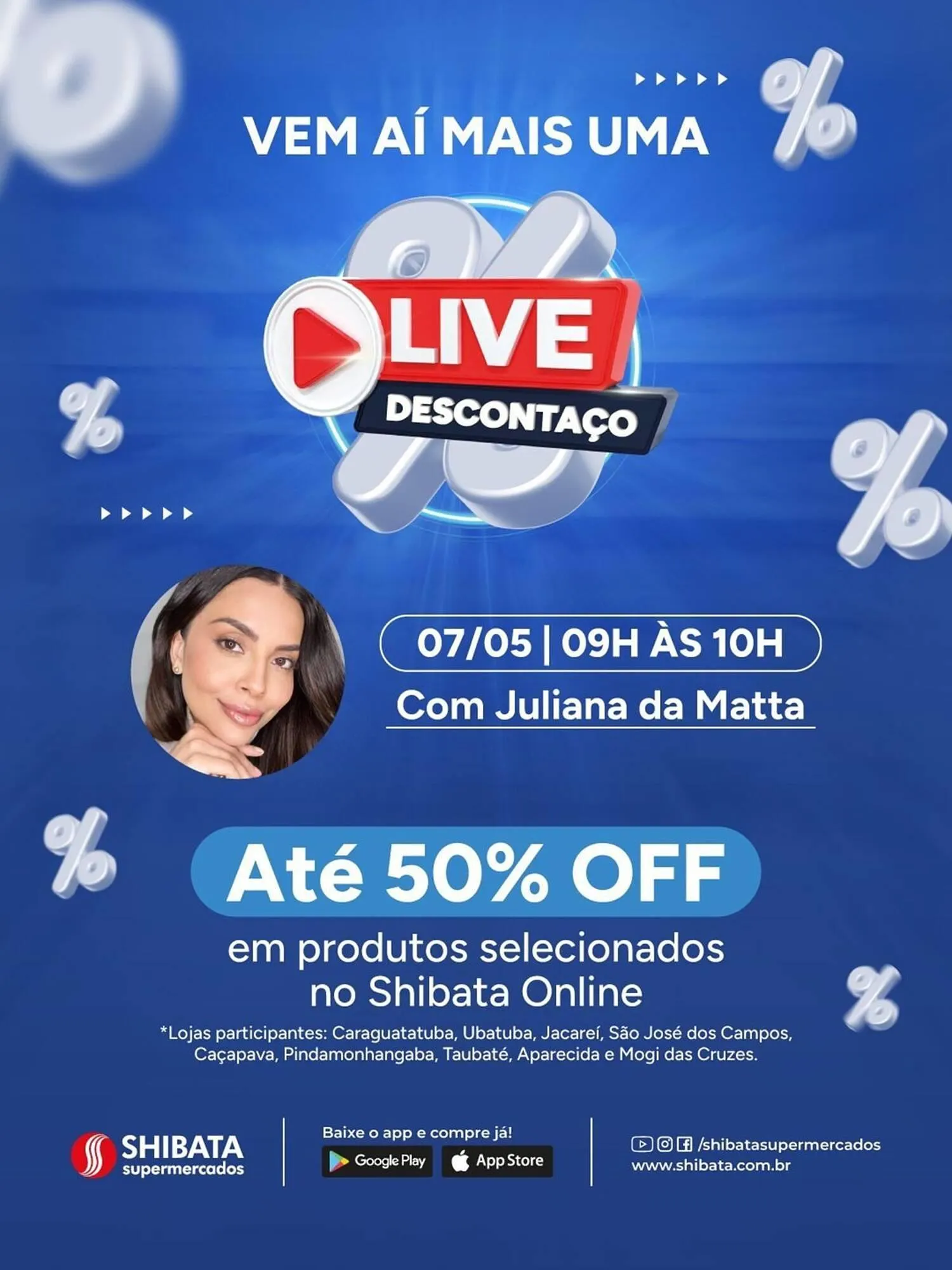 Encarte de Folheto Shibata Supermercados 7 de maio até 7 de maio 2026 - Pagina 1