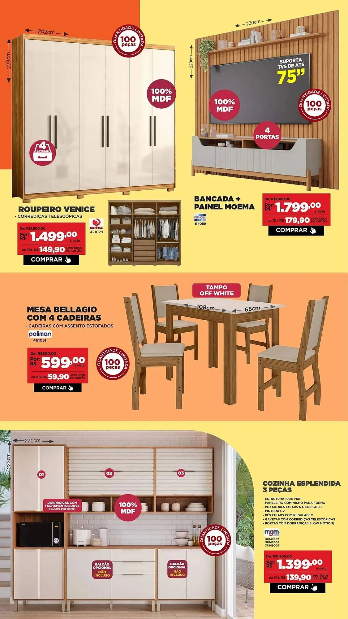 Encarte de Catálogo Móveis Simonetti 28 de julho até 2 de agosto 2025 - Pagina 2