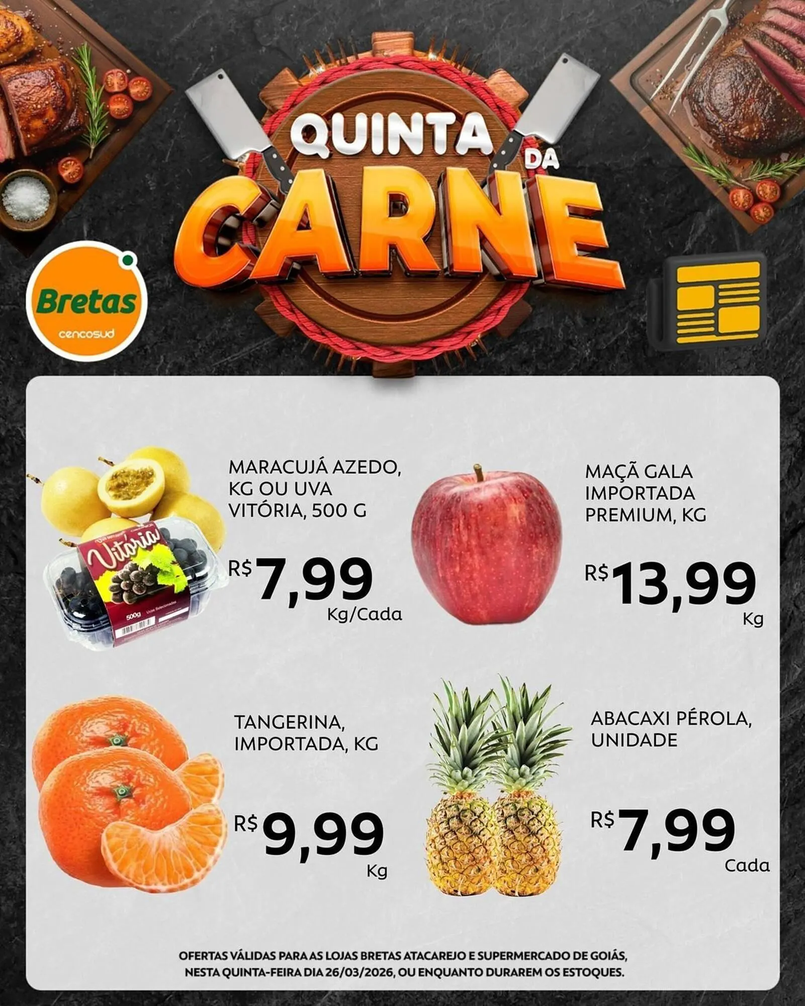 Encarte de Catálogo Supermercados Bretas 26 de março até 26 de março 2026 - Pagina 4