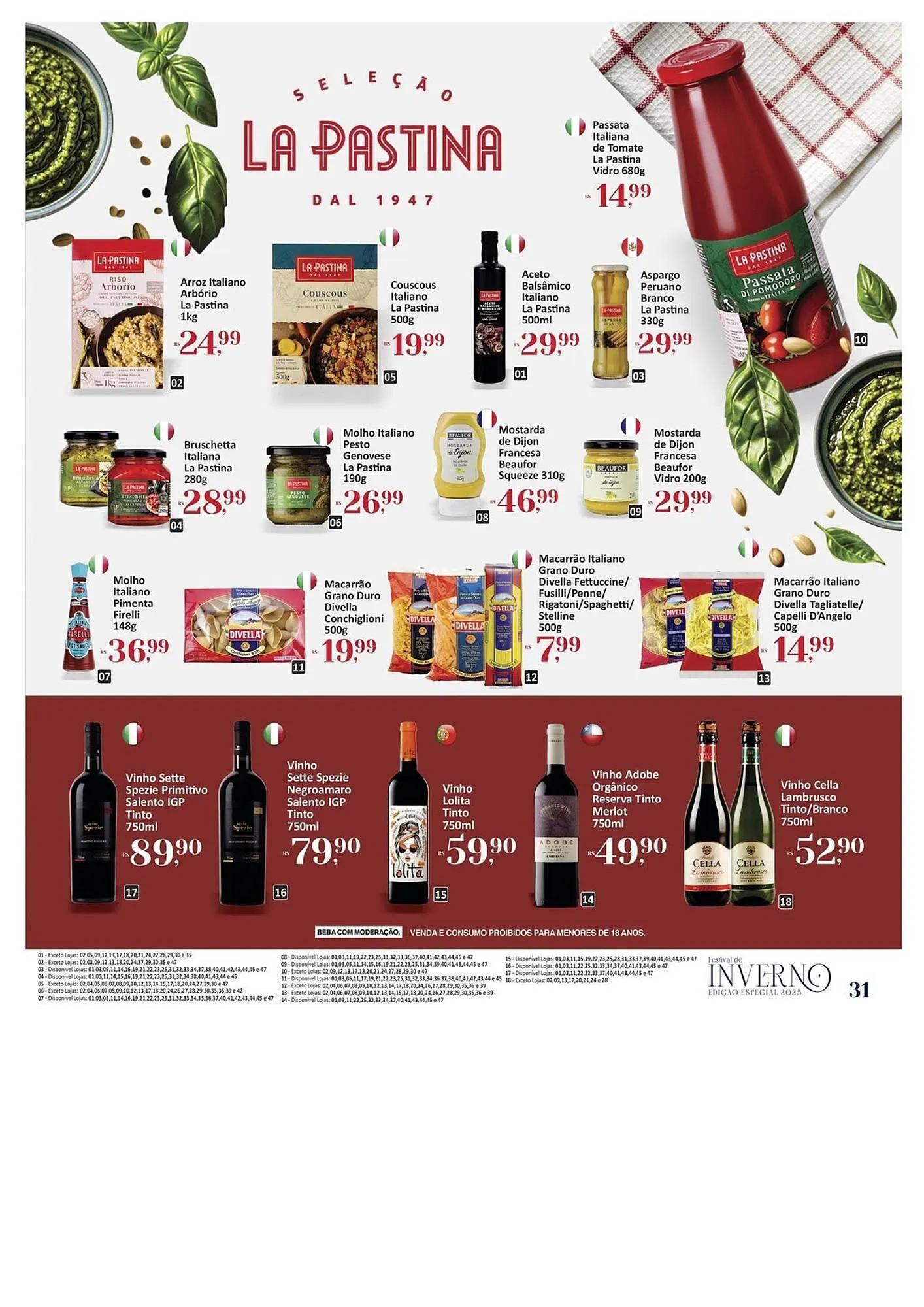 Encarte de Catálogo Supermercados Jau Serve 15 de julho até 29 de julho 2025 - Pagina 31