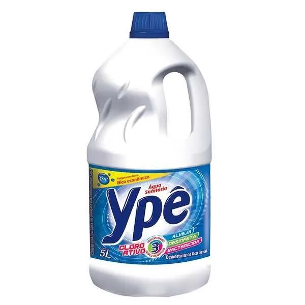 Água Sanitária Ypê Cloro Ativo 5L 1 UN