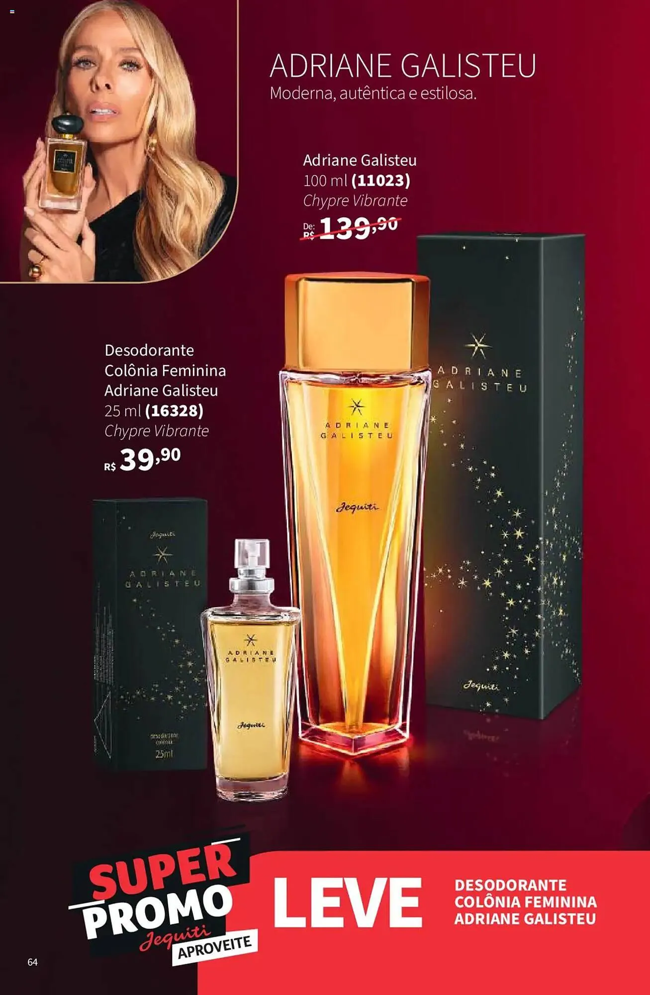 Encarte de Catálogo Jequiti 19 de setembro até 10 de outubro 2025 - Pagina 64