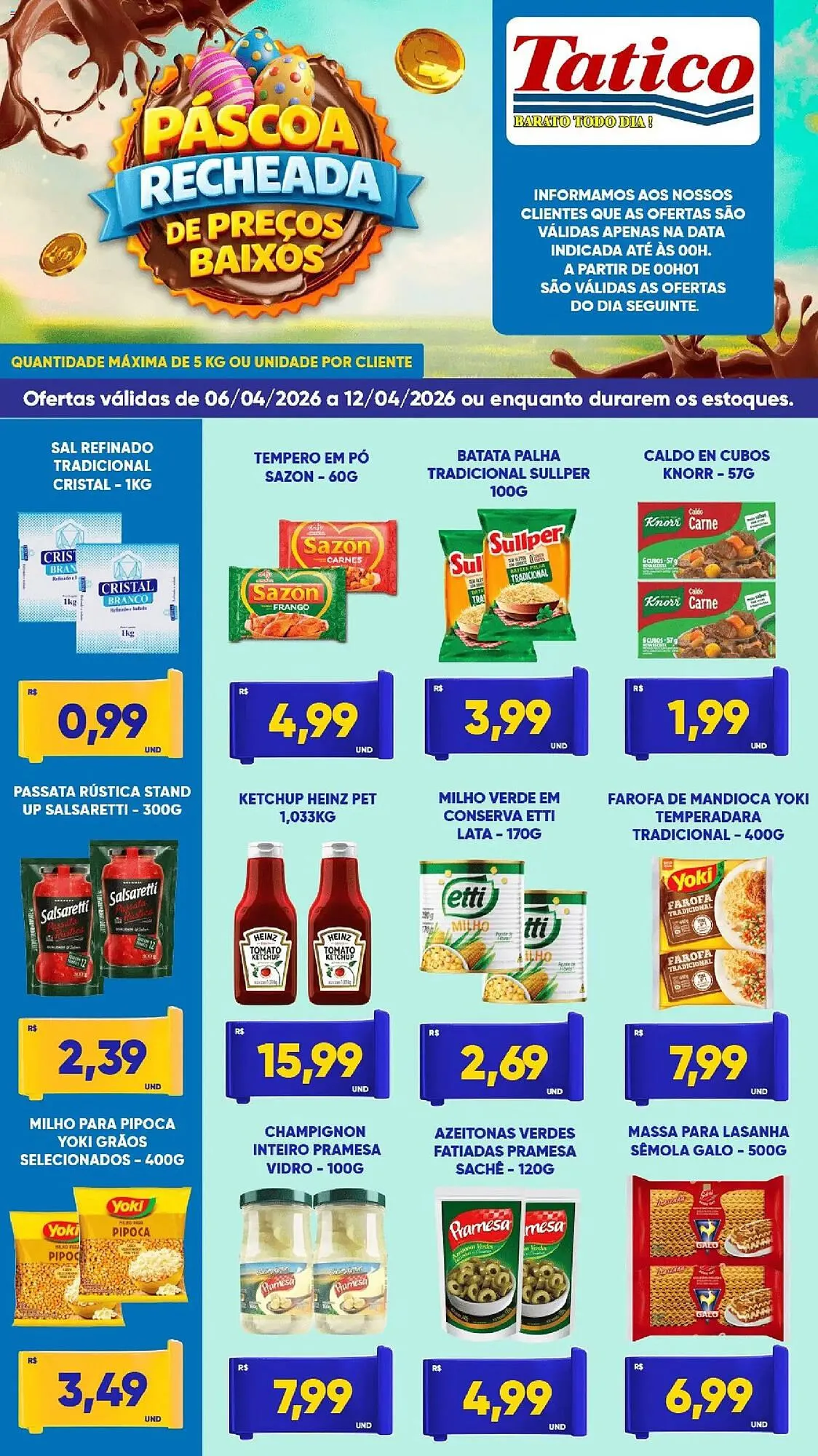 Encarte de Tabloide Tatico 6 de abril até 12 de abril 2026 - Pagina 4
