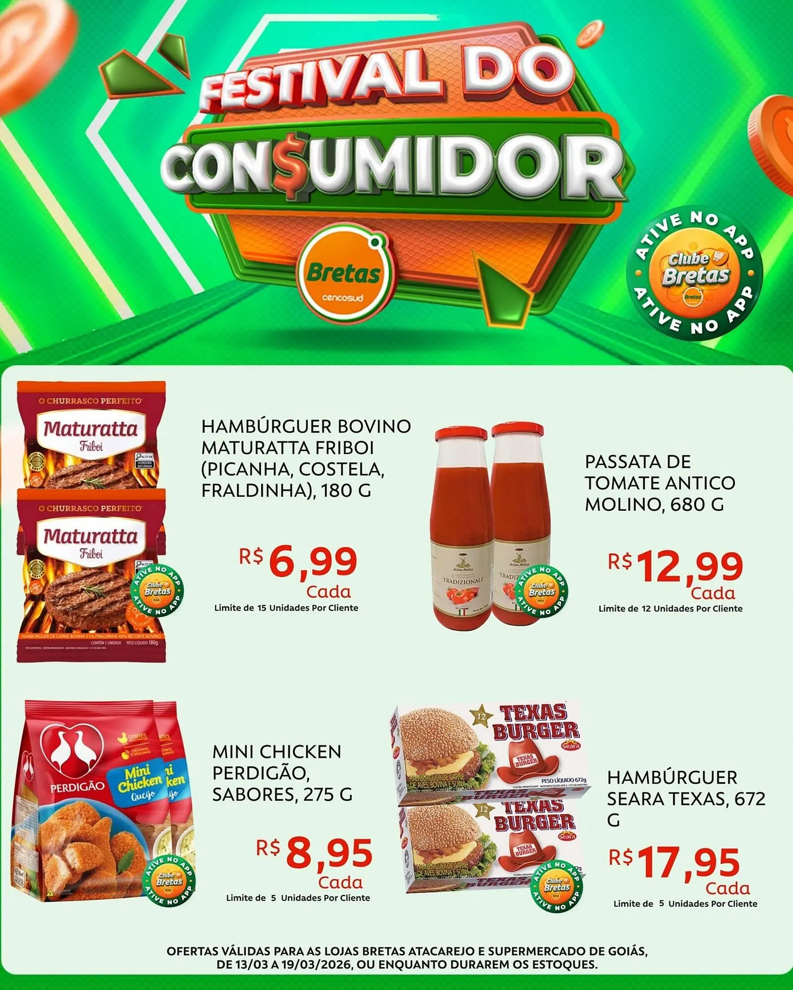 Encarte de Catálogo Supermercados Bretas 16 de março até 19 de março 2026 - Pagina 2