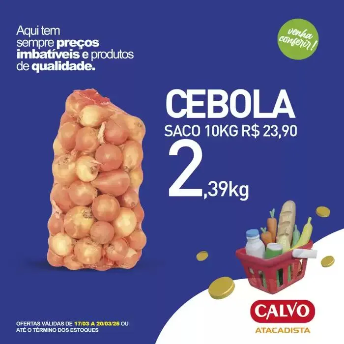 Encarte de Encarte Calvo Atacadista 17 de março até 20 de março 2025 - Pagina 2