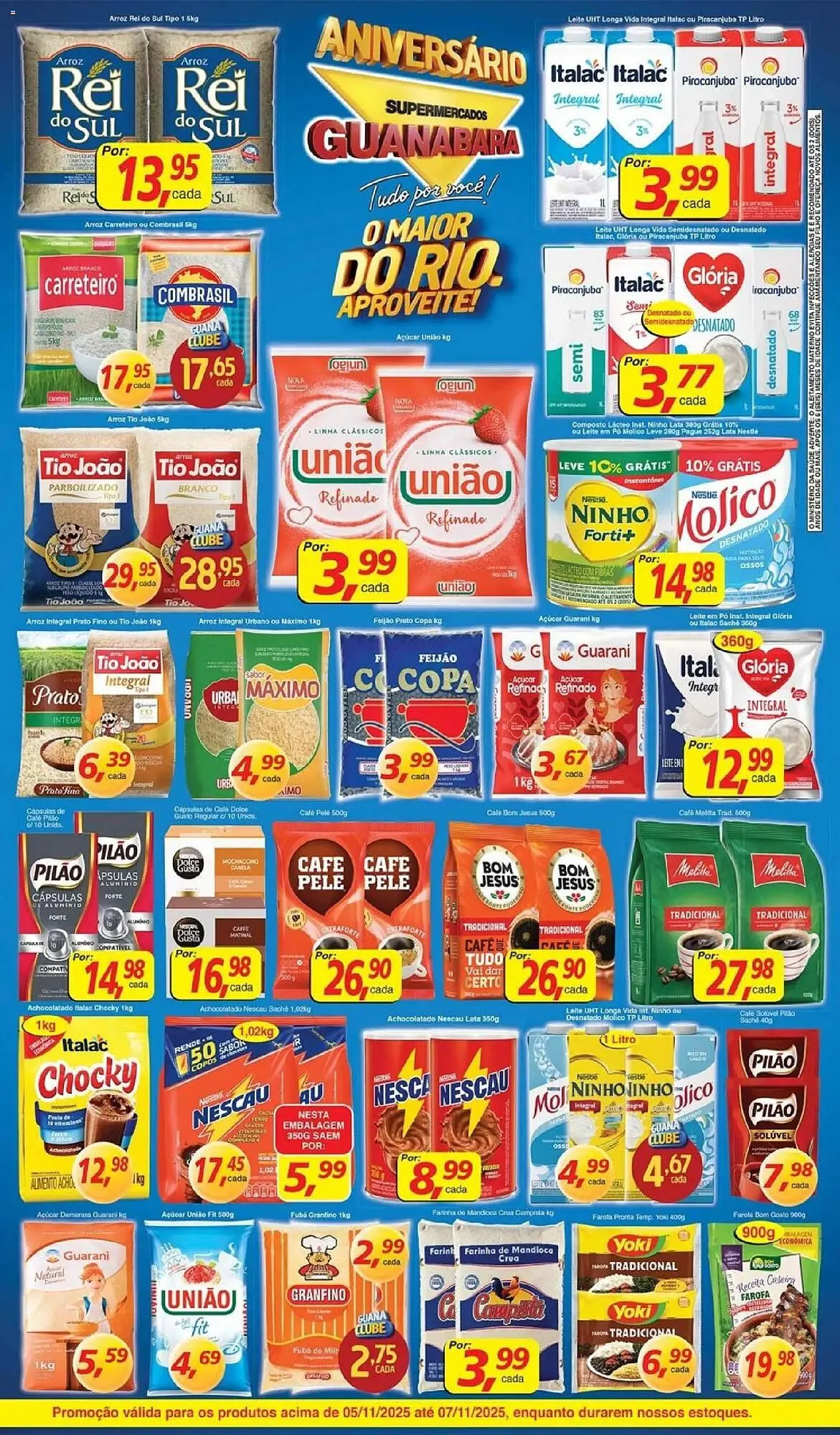 Encarte de Encarte Supermercados Guanabara 5 de novembro até 7 de novembro 2025 - Pagina 2