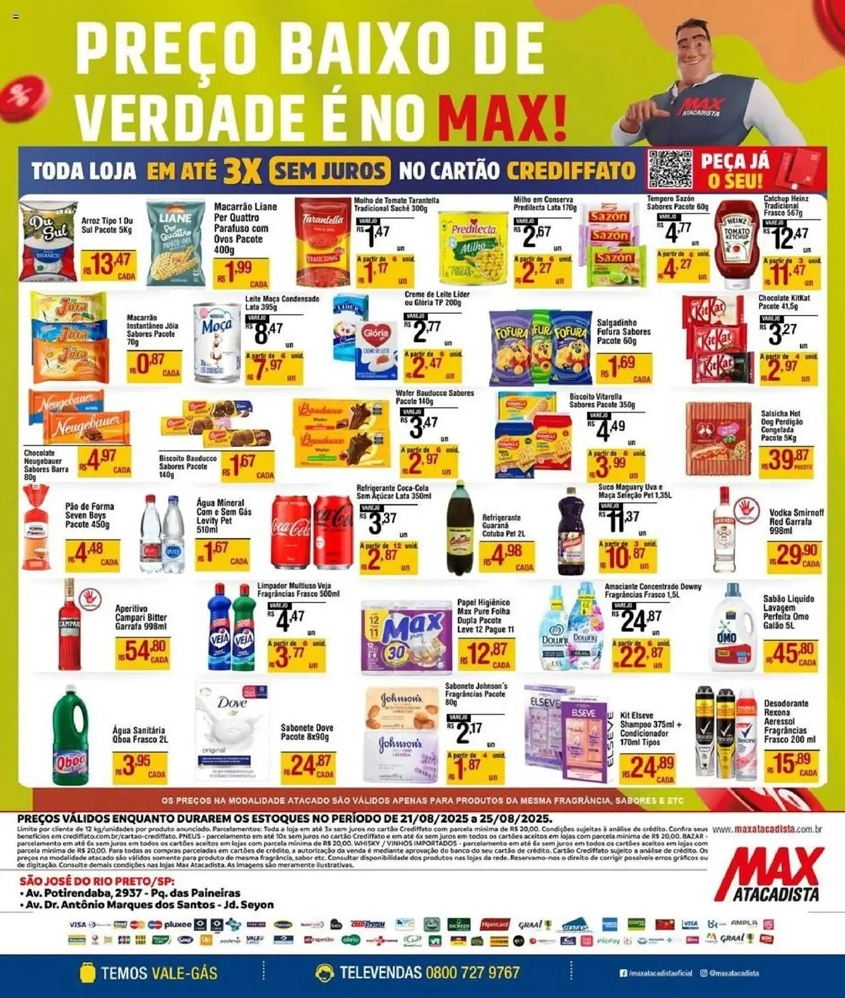 Encarte de Catálogo Max Atacadista 21 de agosto até 26 de agosto 2025 - Pagina 2