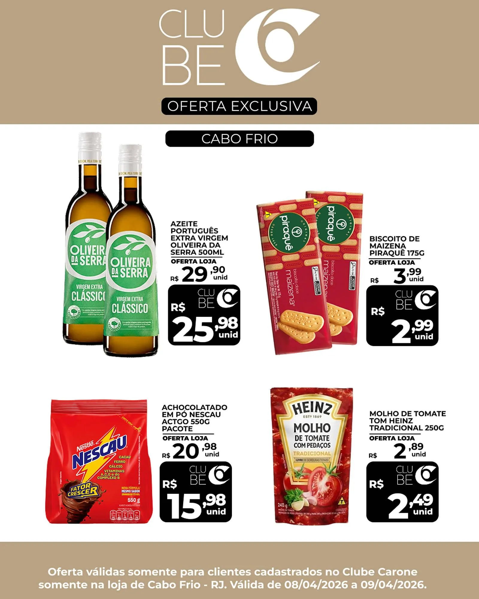 Encarte de Encarte Carone 8 de abril até 9 de abril 2026 - Pagina 3