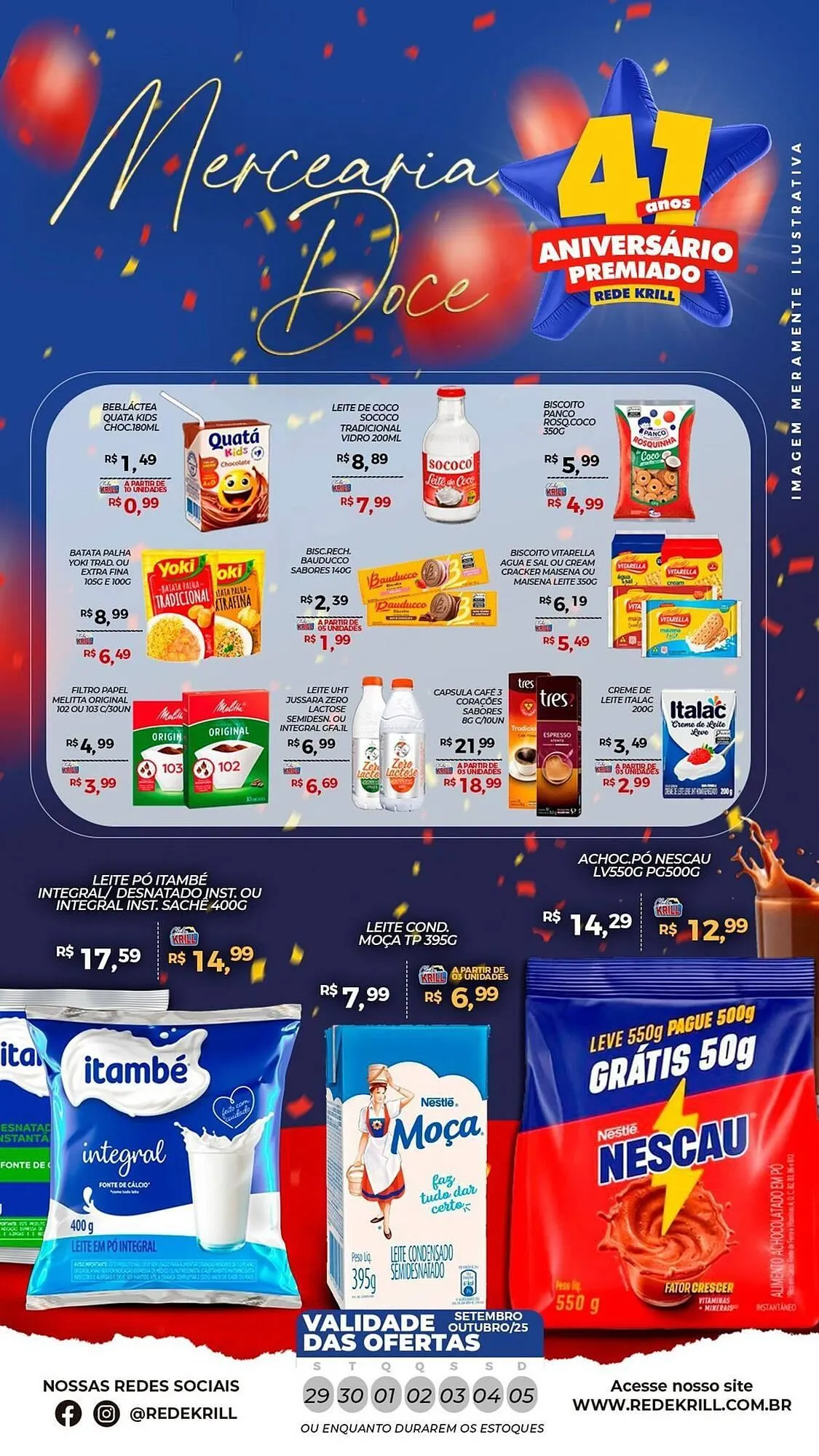 Encarte de Folheto Rede Krill 29 de setembro até 5 de outubro 2025 - Pagina 5