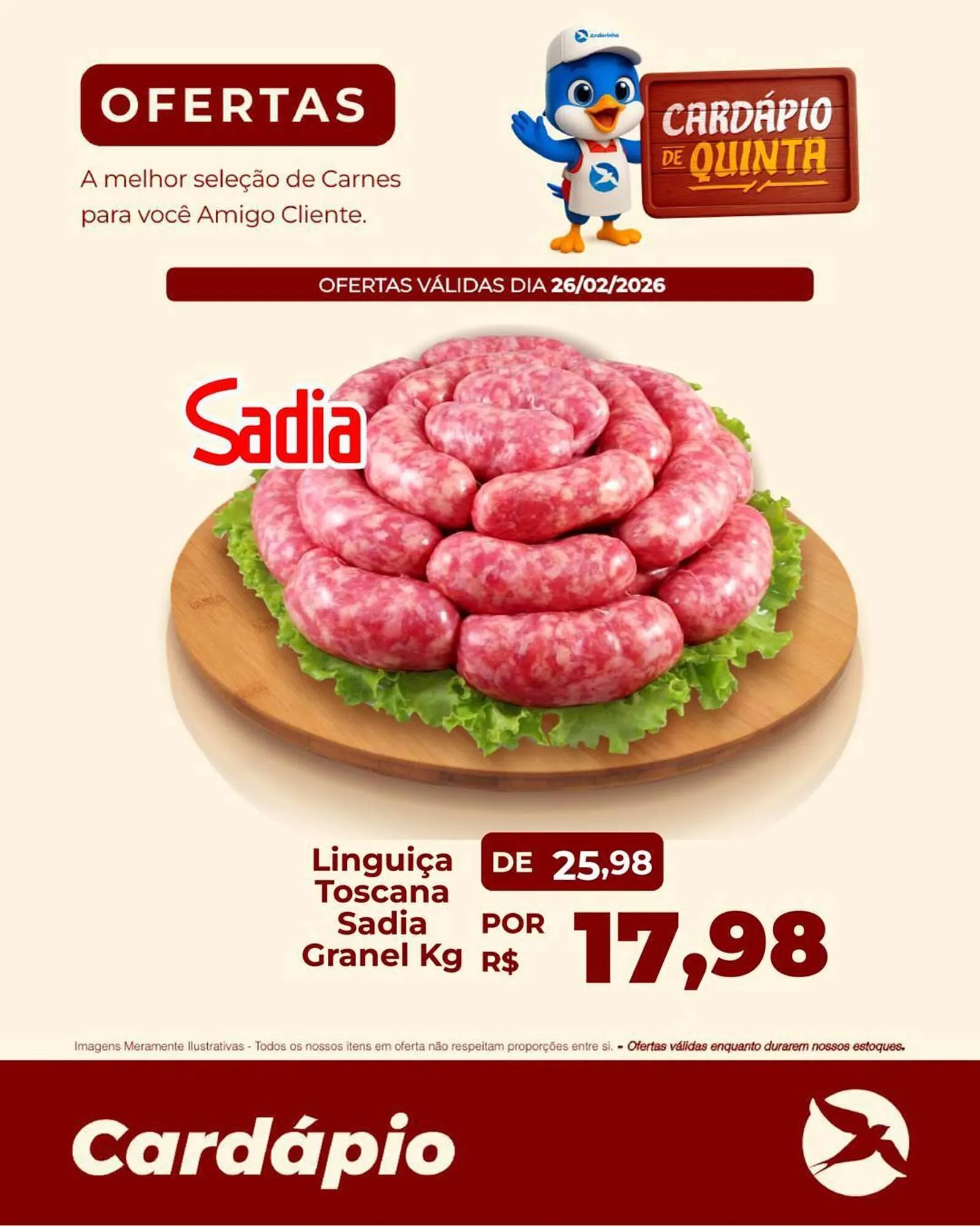 Encarte de Folheto Andorinha Hipermercado 26 de fevereiro até 26 de fevereiro 2026 - Pagina 5