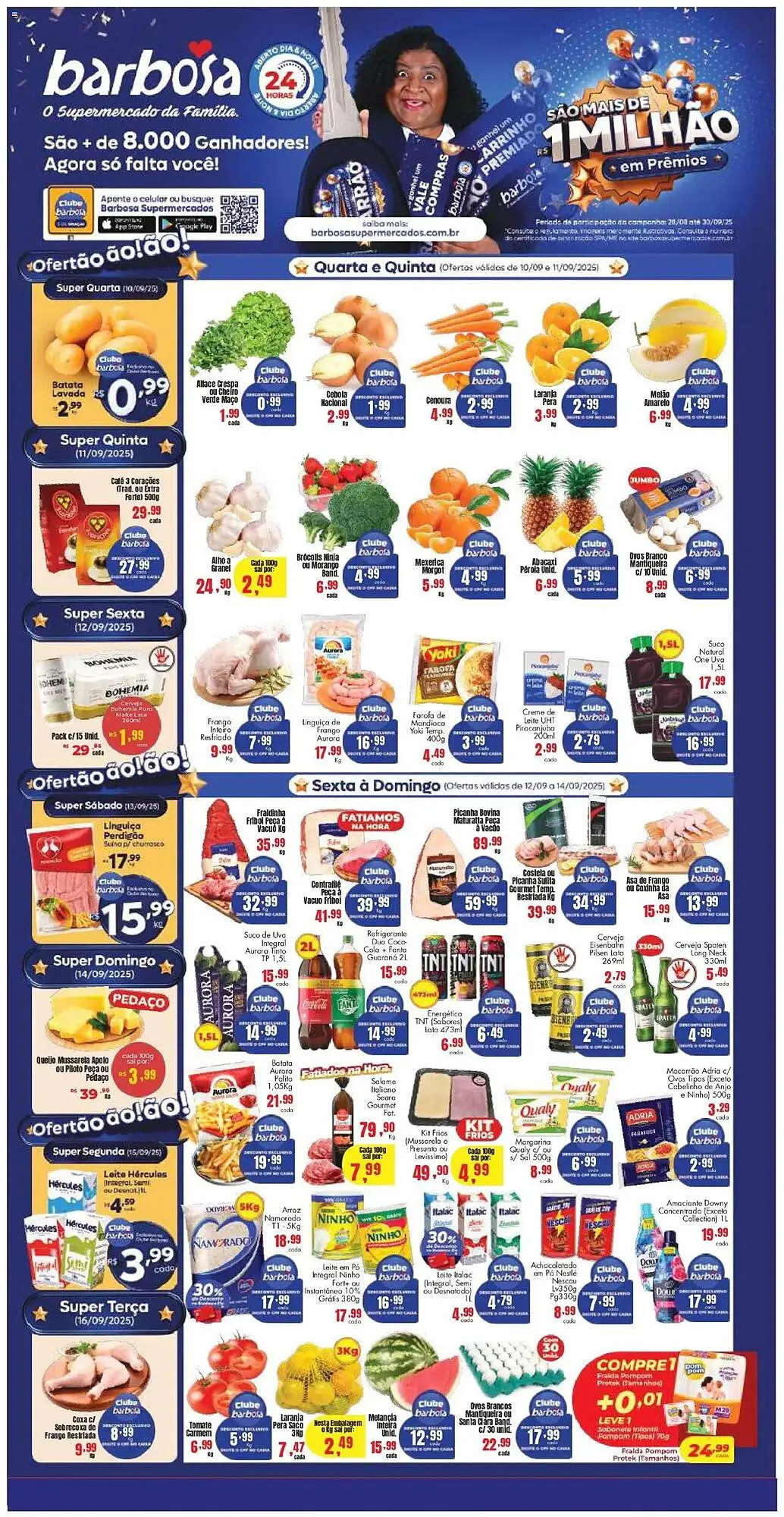 Tabloide Barbosa Supermercados - 1