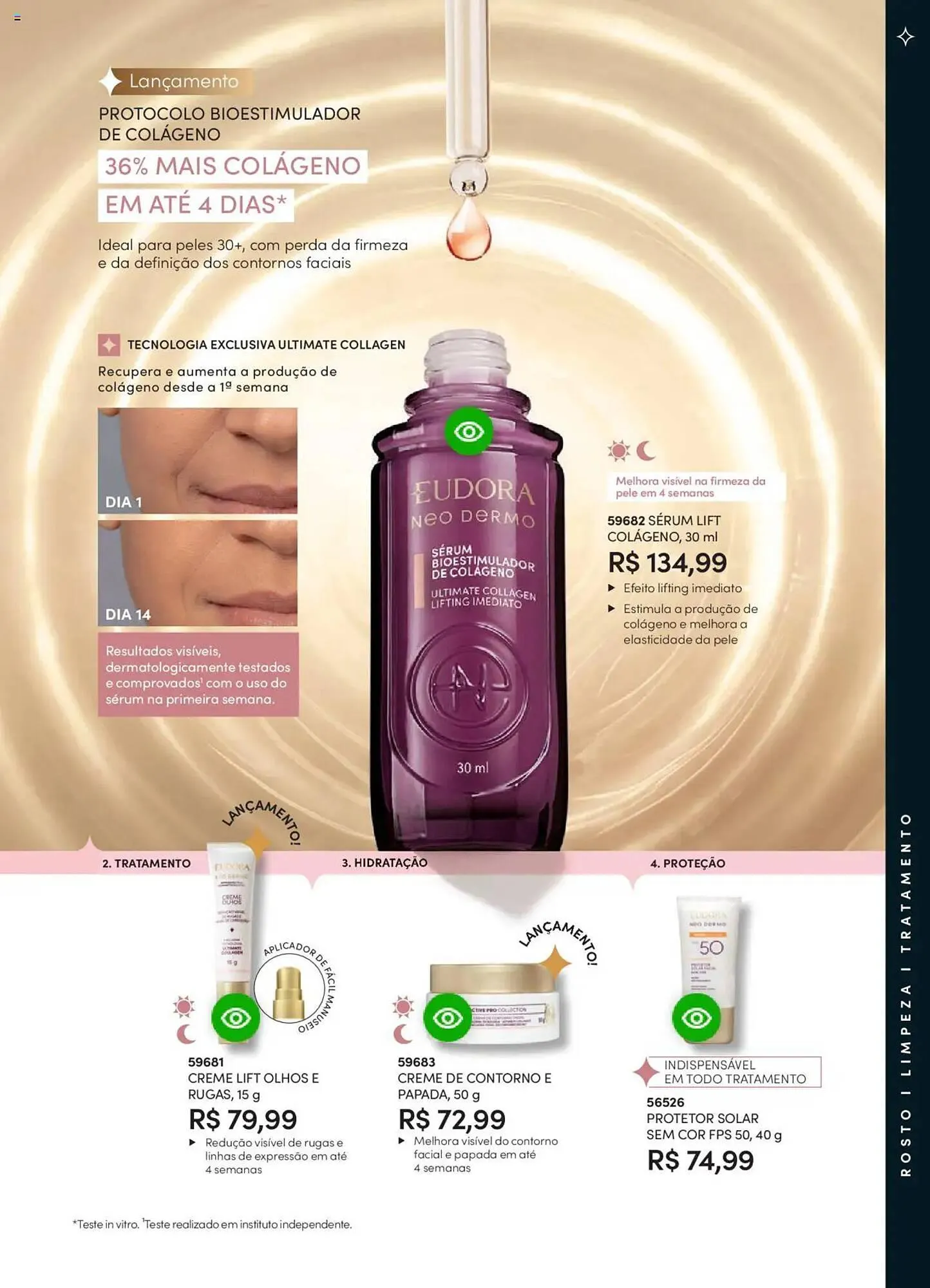 Encarte de Catálogo Eudora 25 de junho até 17 de julho 2025 - Pagina 63