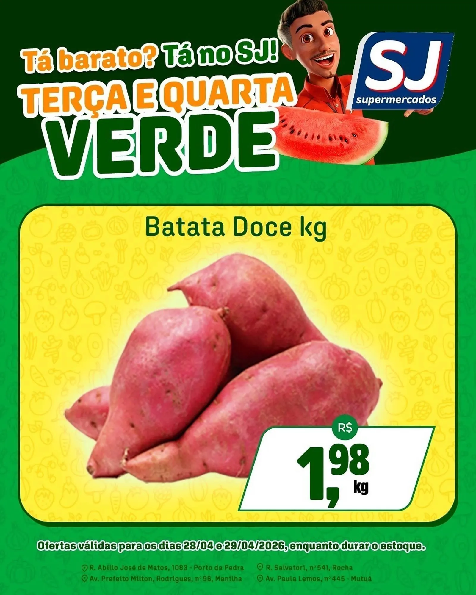 Encarte de Encarte Sj Supermercados 28 de abril até 29 de abril 2026 - Pagina 2