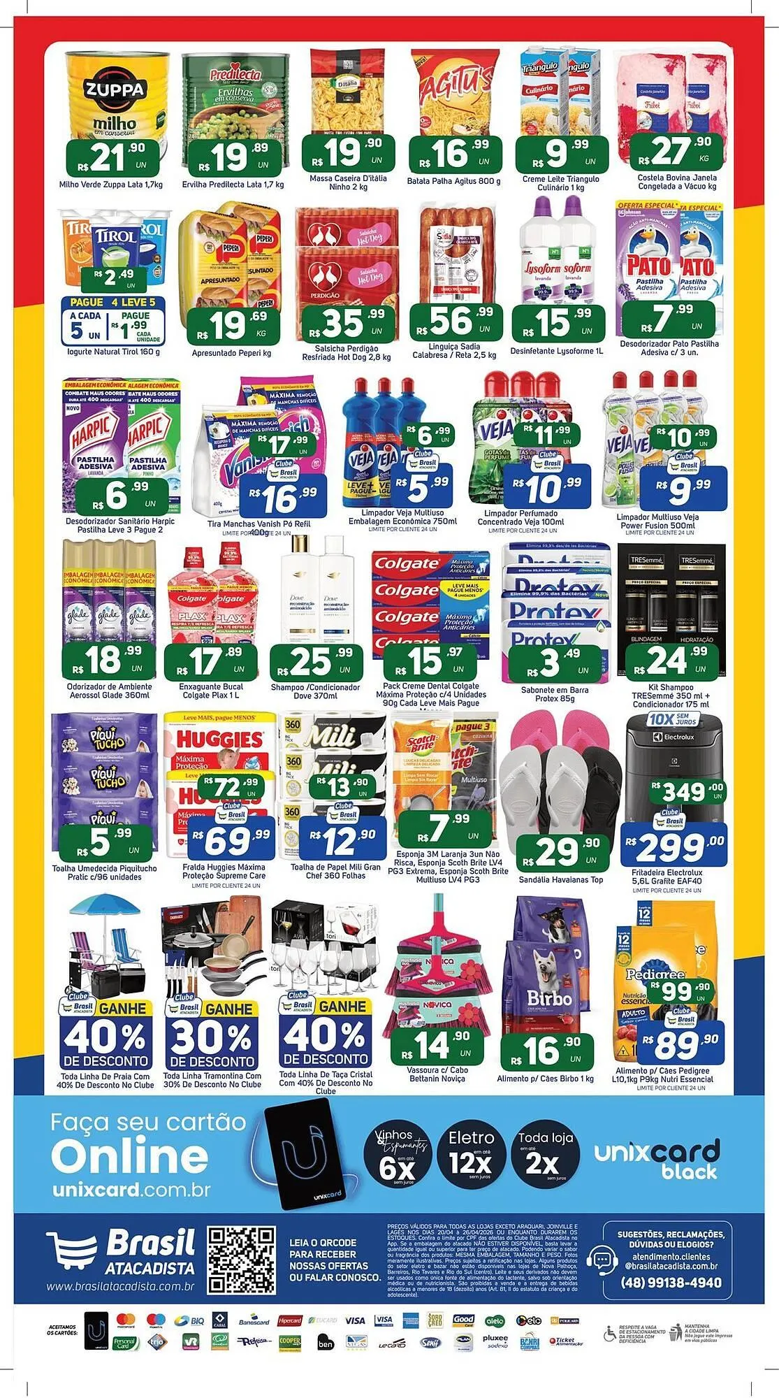 Encarte de Catálogo Brasil Atacadista 20 de abril até 26 de abril 2026 - Pagina 4