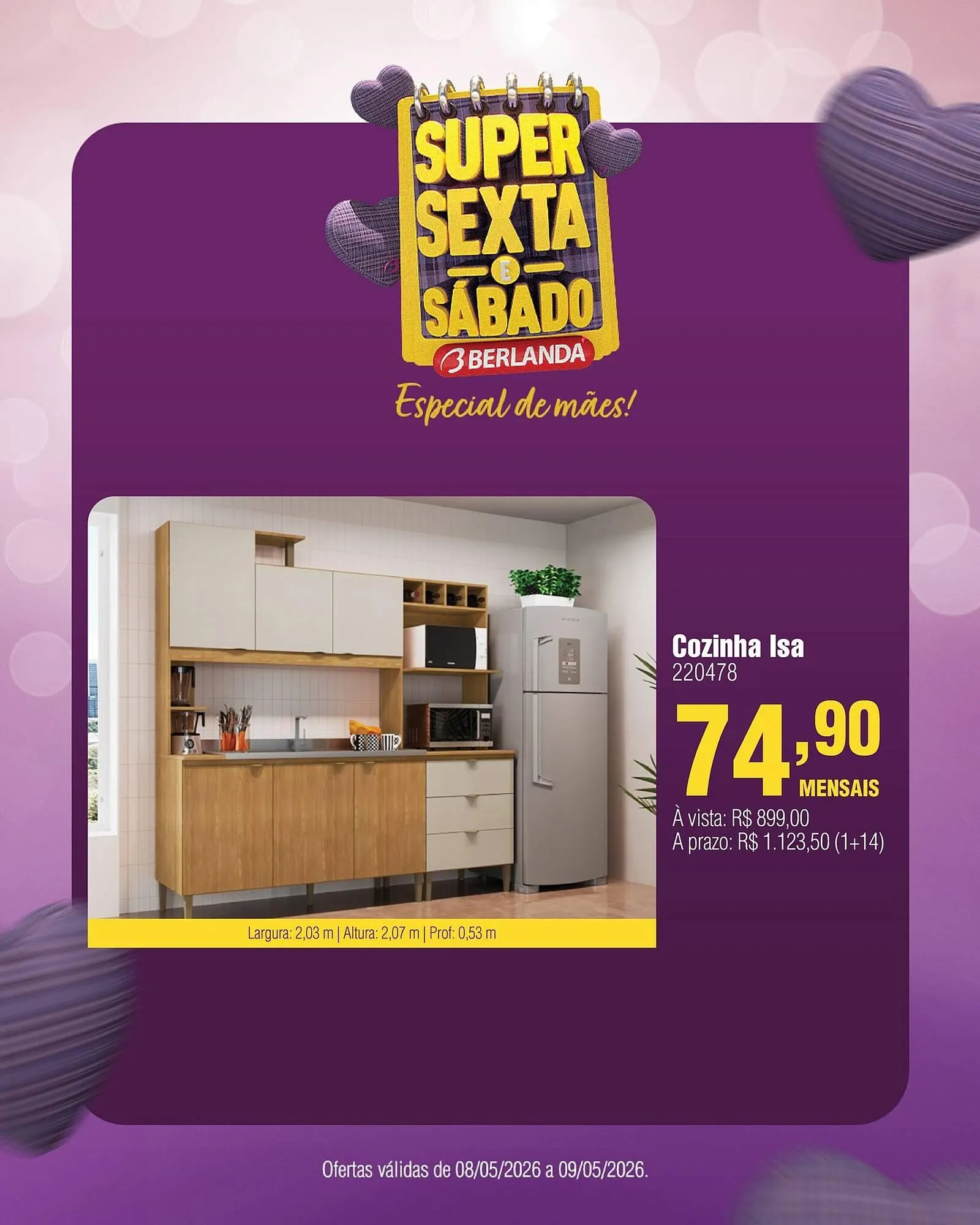 Encarte de Catálogo Berlanda 8 de maio até 9 de maio 2026 - Pagina 8