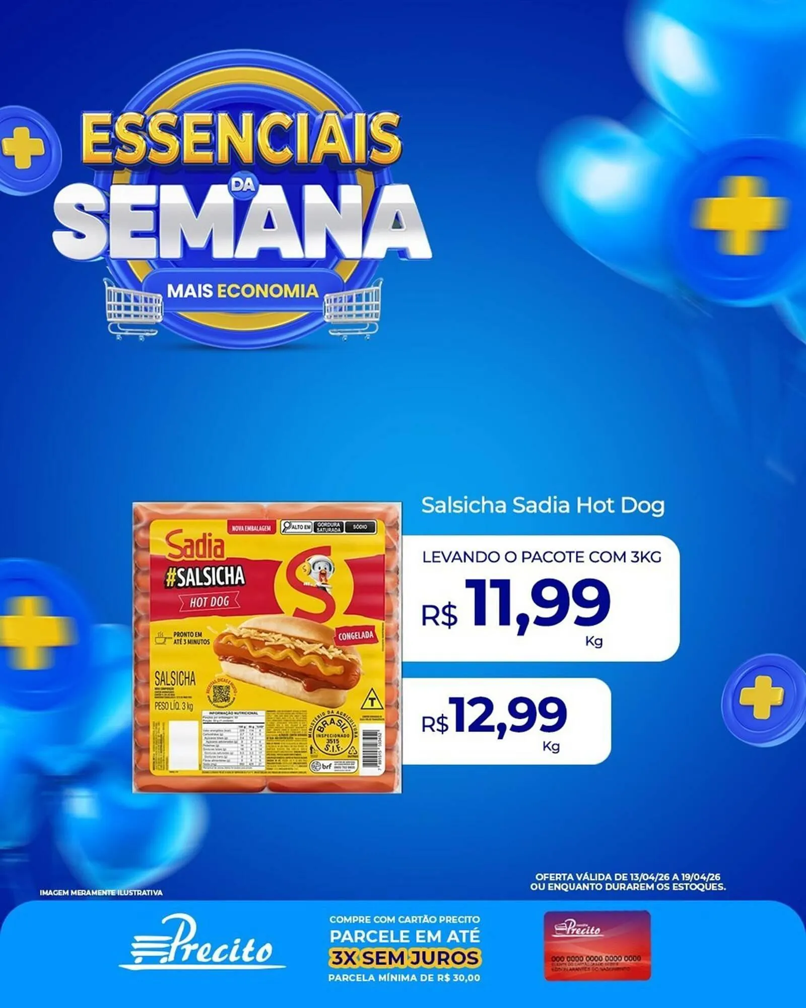 Encarte de Catálogo Supermercado Precito 13 de abril até 19 de abril 2026 - Pagina 27