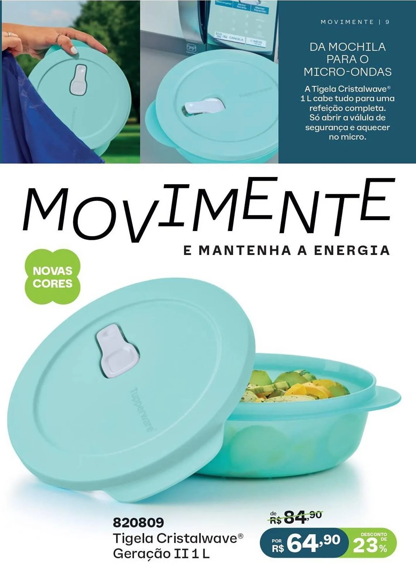 Encarte de Catálogo Tupperware 1 de outubro até 31 de outubro 2025 - Pagina 9