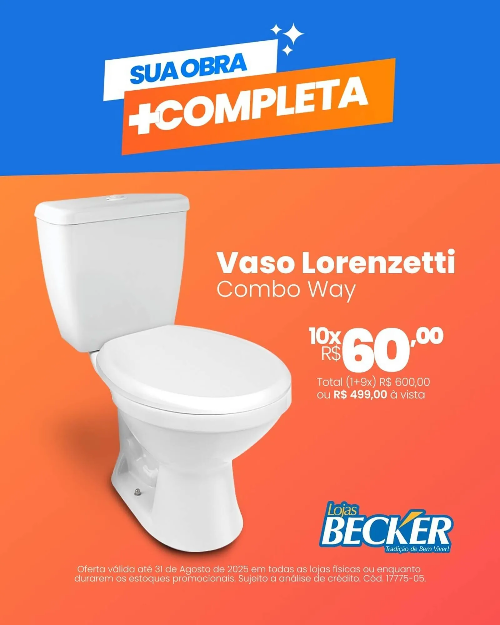 Encarte de Catálogo Lojas Becker 5 de agosto até 31 de agosto 2025 - Pagina 5