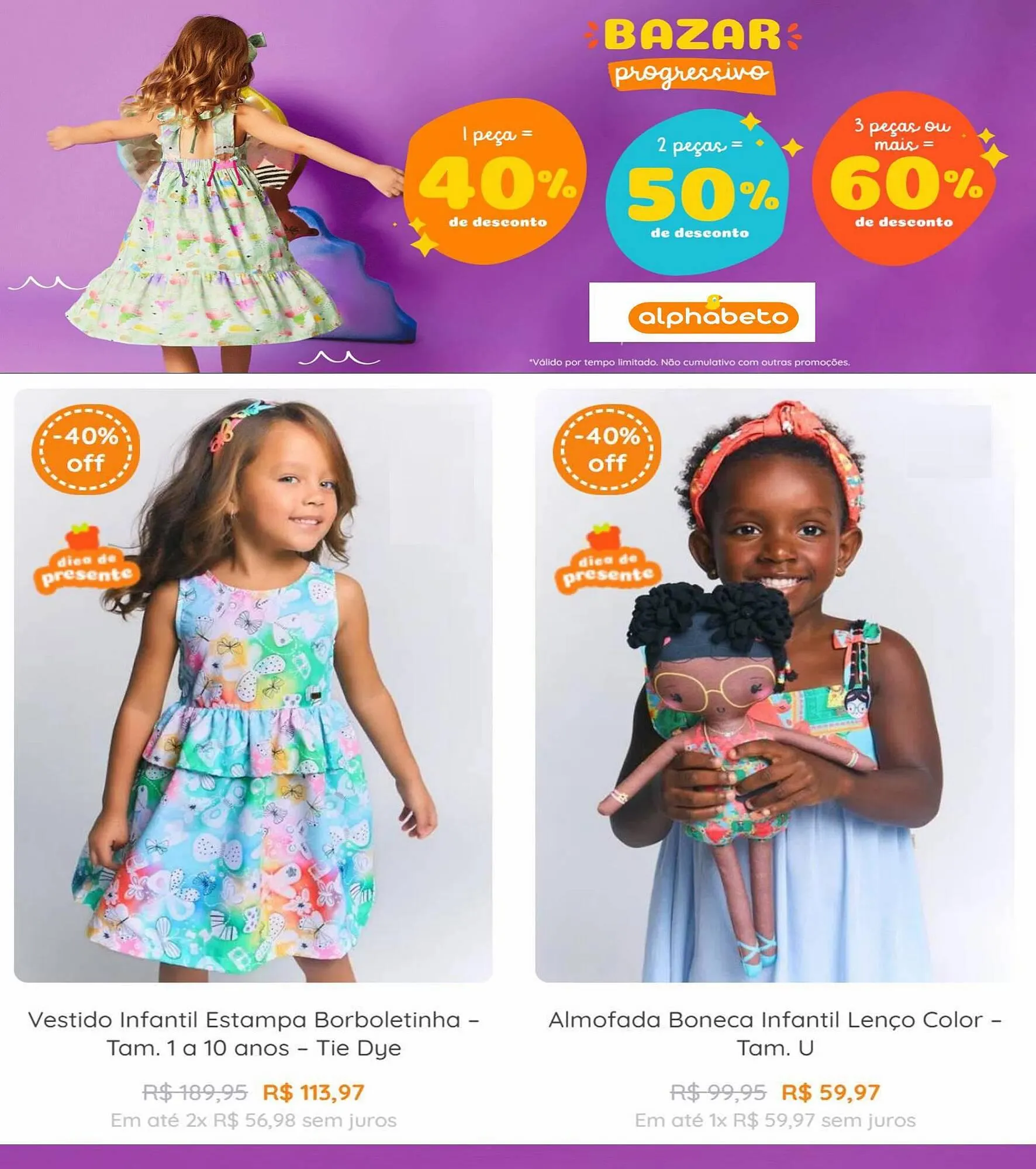 Encarte de Catálogo Alphabeto 20 de junho até 20 de julho 2023 - Pagina 1