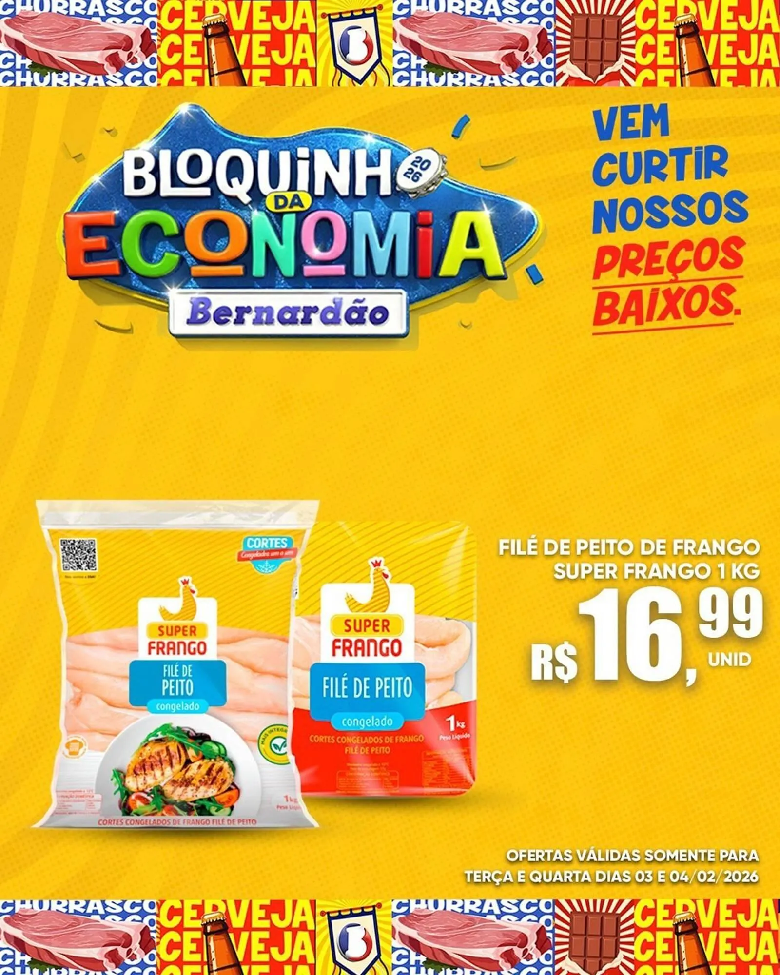 Encarte de Catálogo Supermercado Bernardão 3 de fevereiro até 4 de fevereiro 2026 - Pagina 4