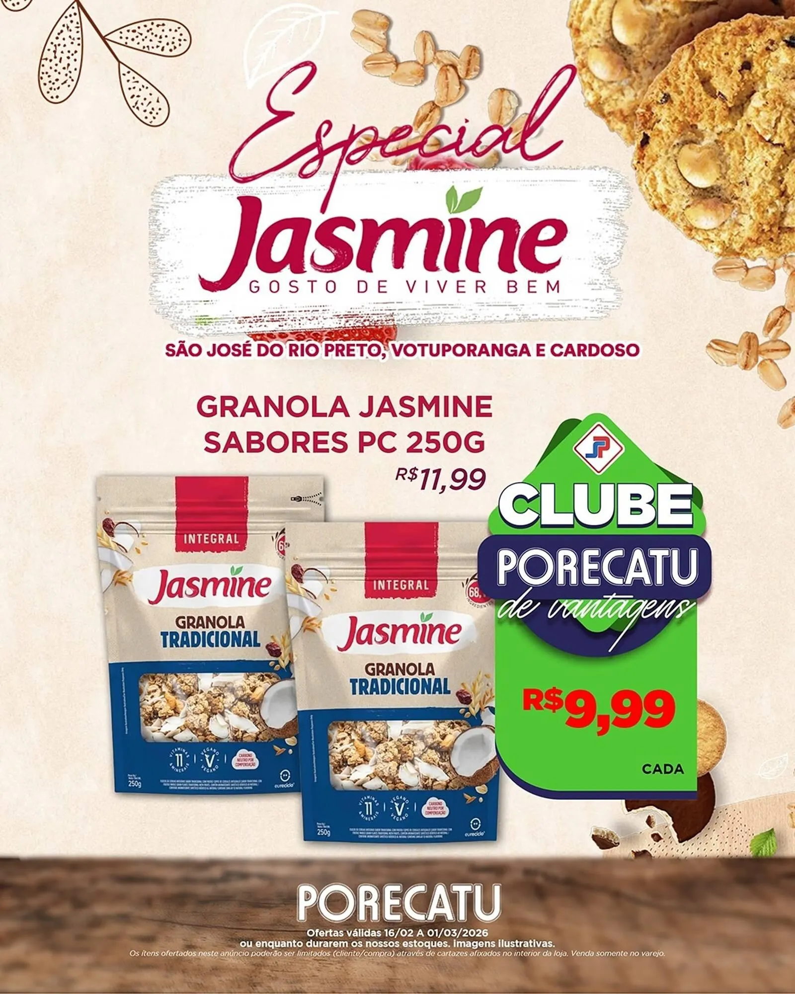 Encarte de Catálogo Supermercado Porecatu 16 de fevereiro até 1 de março 2026 - Pagina 4