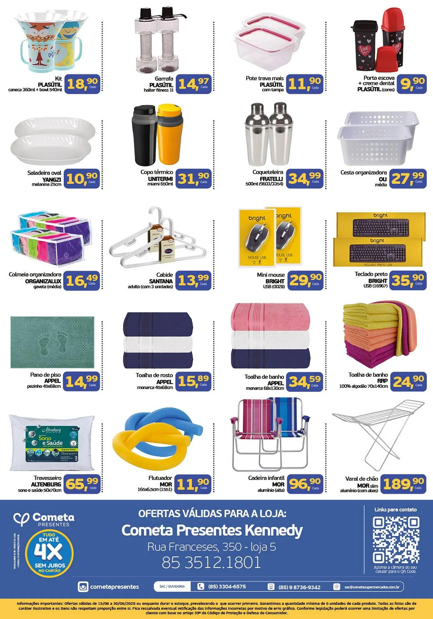 Encarte de Catálogo Cometa Supermercados 16 de junho até 30 de junho 2025 - Pagina 2