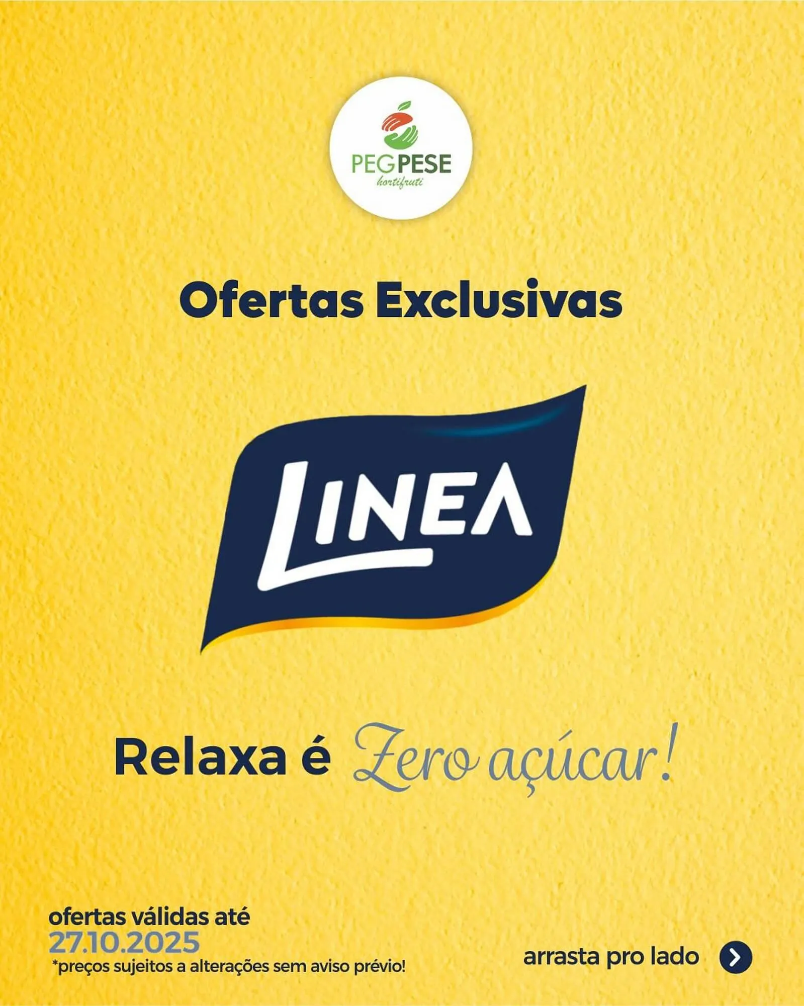 Folheto Peg Pese - 1