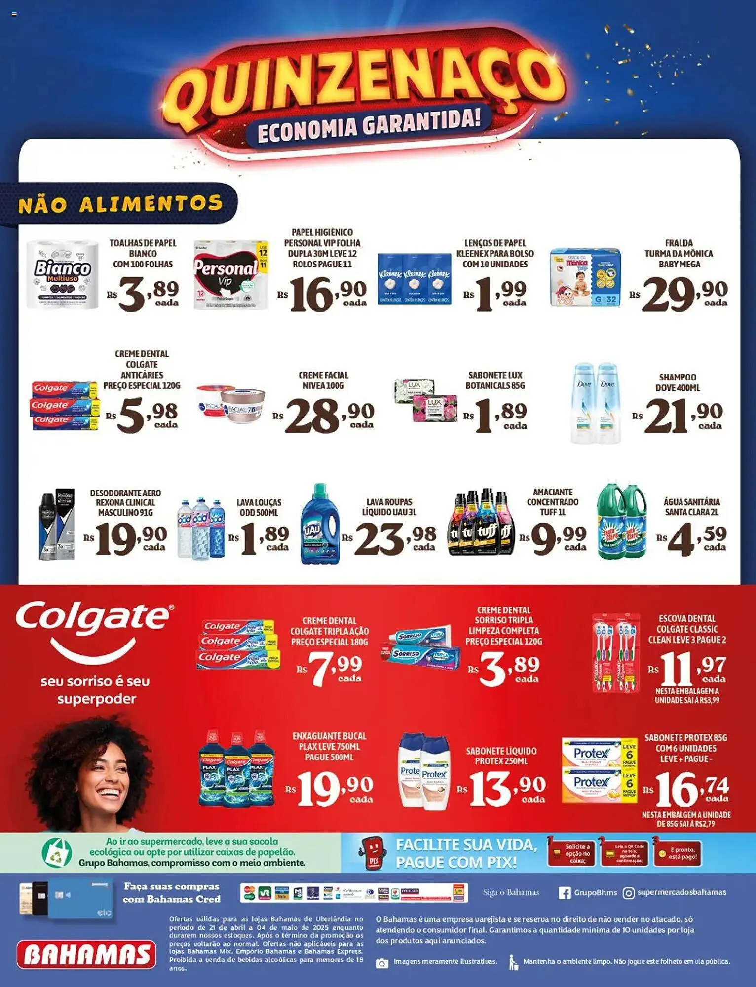 Encarte de Catálogo Bahamas Supermercados 21 de abril até 4 de maio 2025 - Pagina 16
