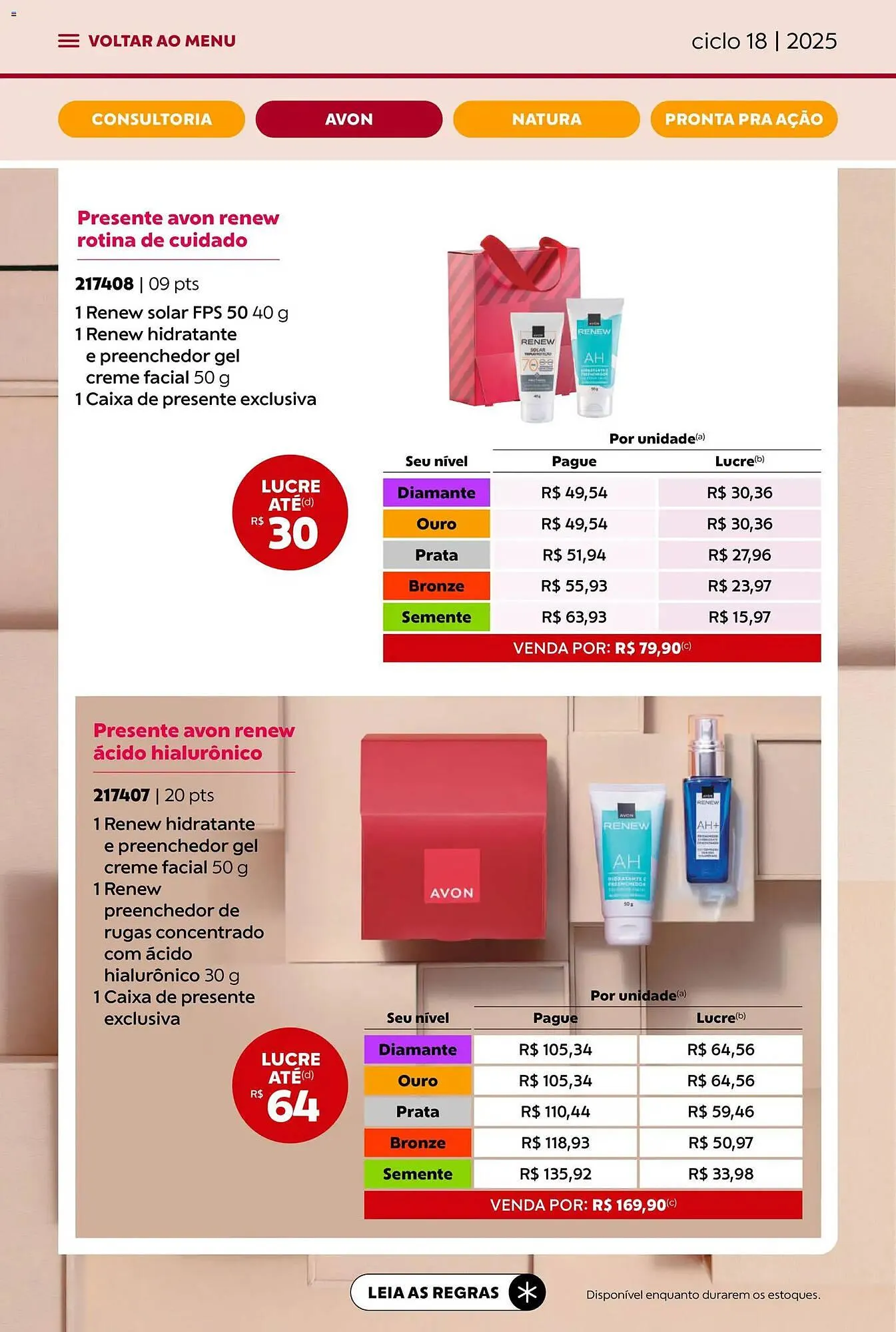 Encarte de Catálogo Avon 29 de outubro até 30 de novembro 2025 - Pagina 15