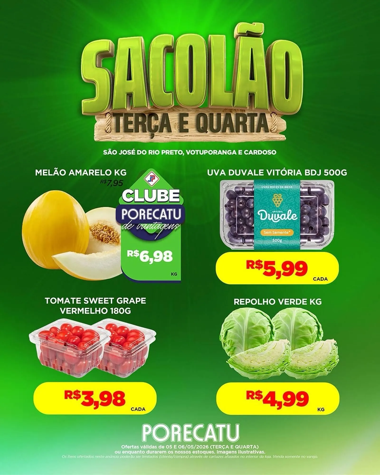 Encarte de Catálogo Supermercado Porecatu 5 de maio até 6 de maio 2026 - Pagina 5
