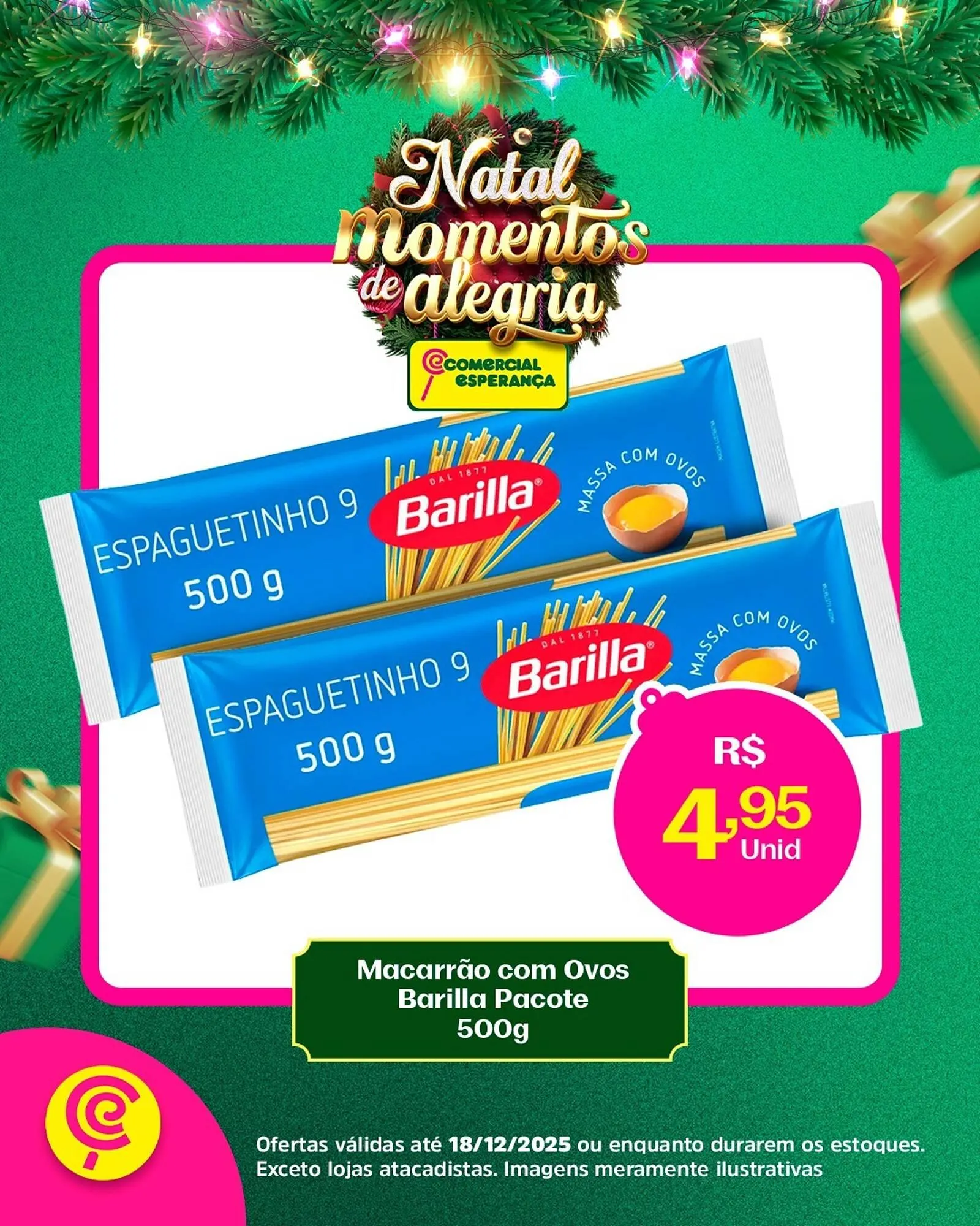 Encarte de Folheto Comercial Esperança 18 de dezembro até 18 de dezembro 2025 - Pagina 1