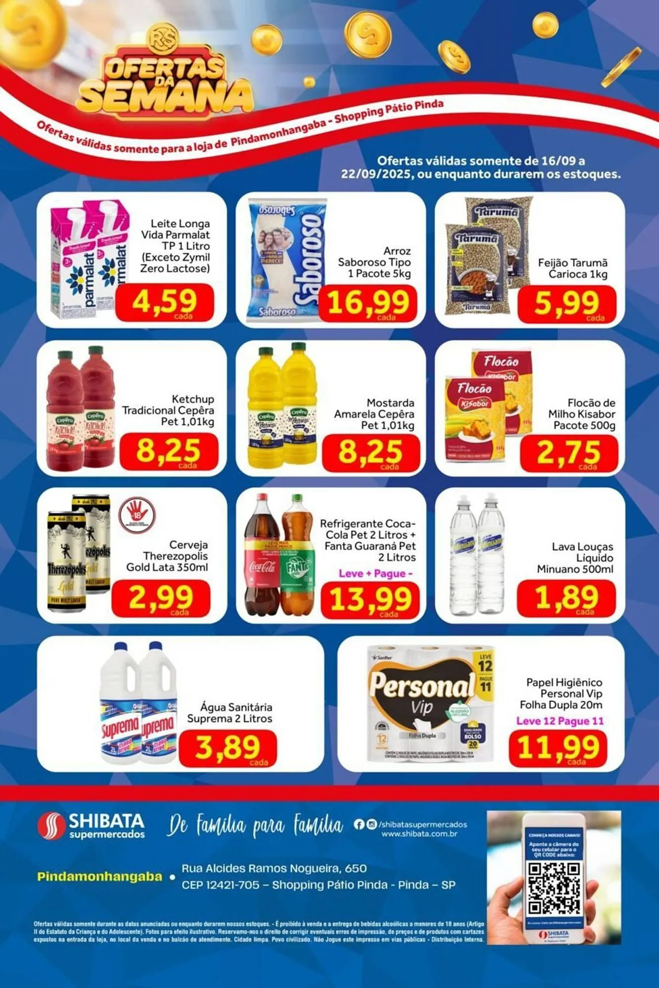 Encarte de Folheto Shibata Supermercados 17 de setembro até 22 de setembro 2025 - Pagina 2