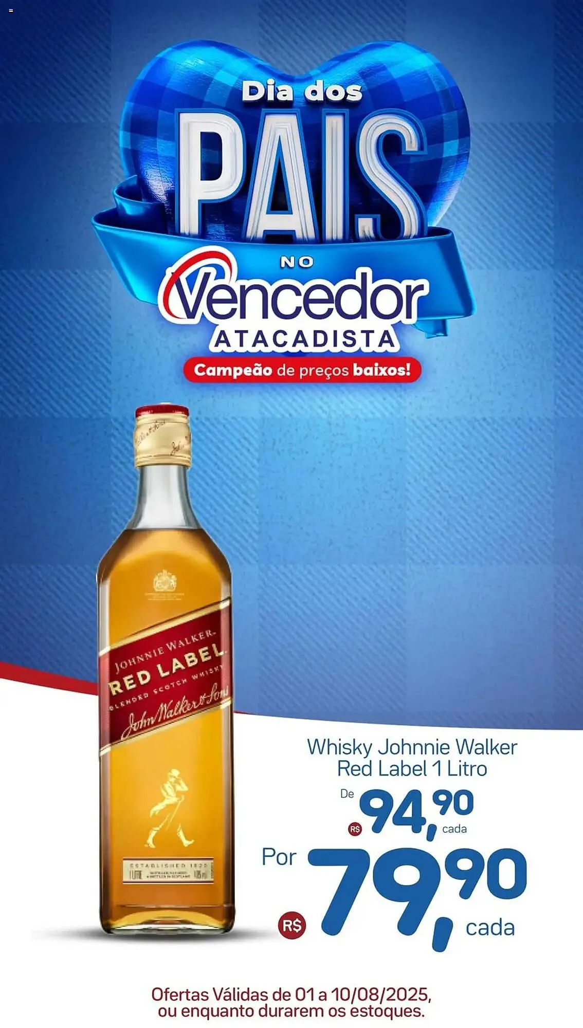 Encarte de Catálogo Vencedor Atacadista 1 de agosto até 10 de agosto 2025 - Pagina 1