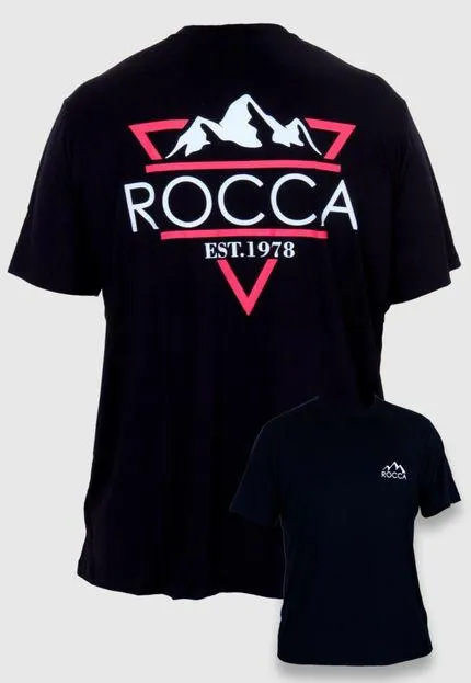 Camiseta T-Shirt Masculina Rocca Triângulo