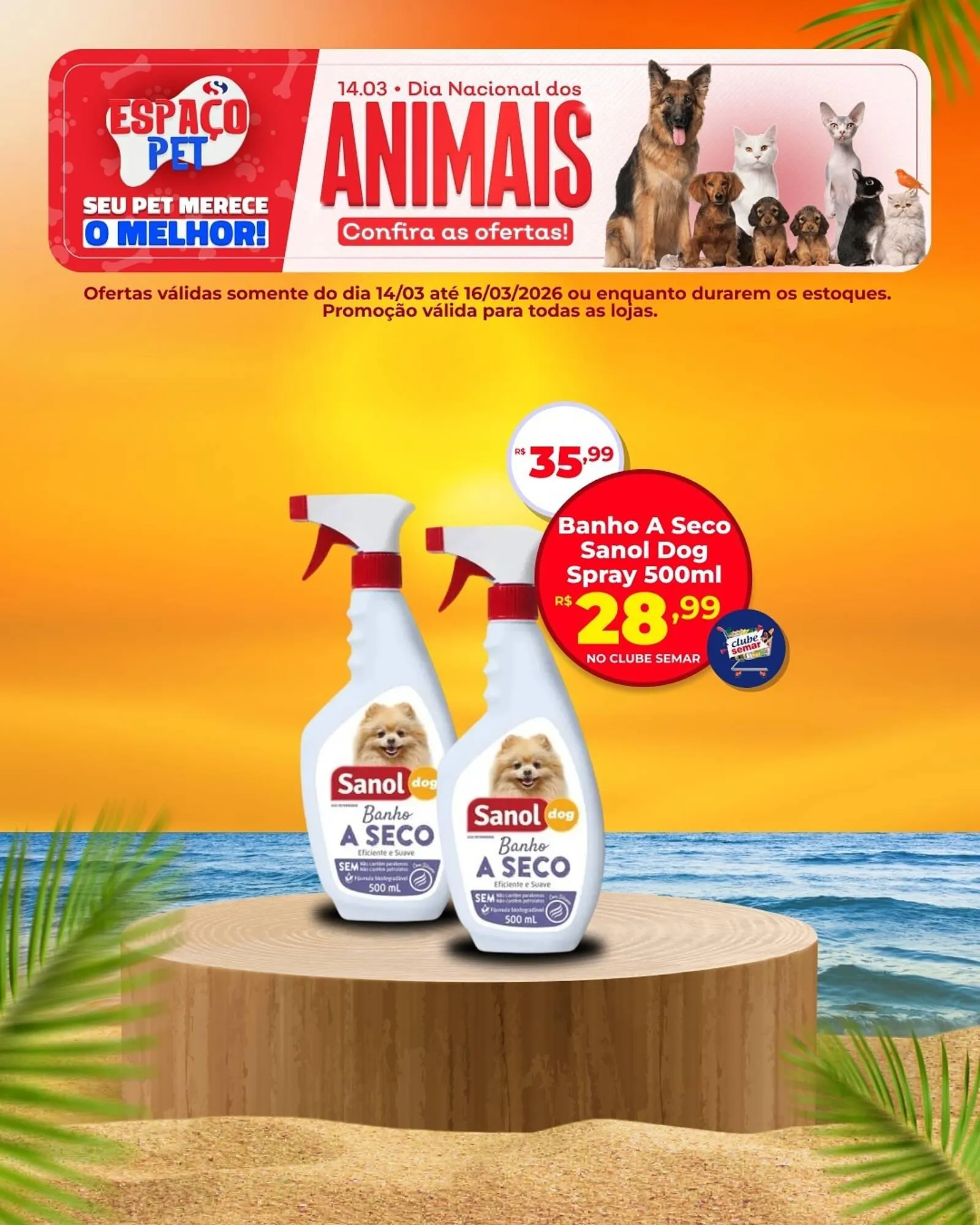 Encarte de Folheto Semar Supermercado 14 de março até 16 de março 2026 - Pagina 3